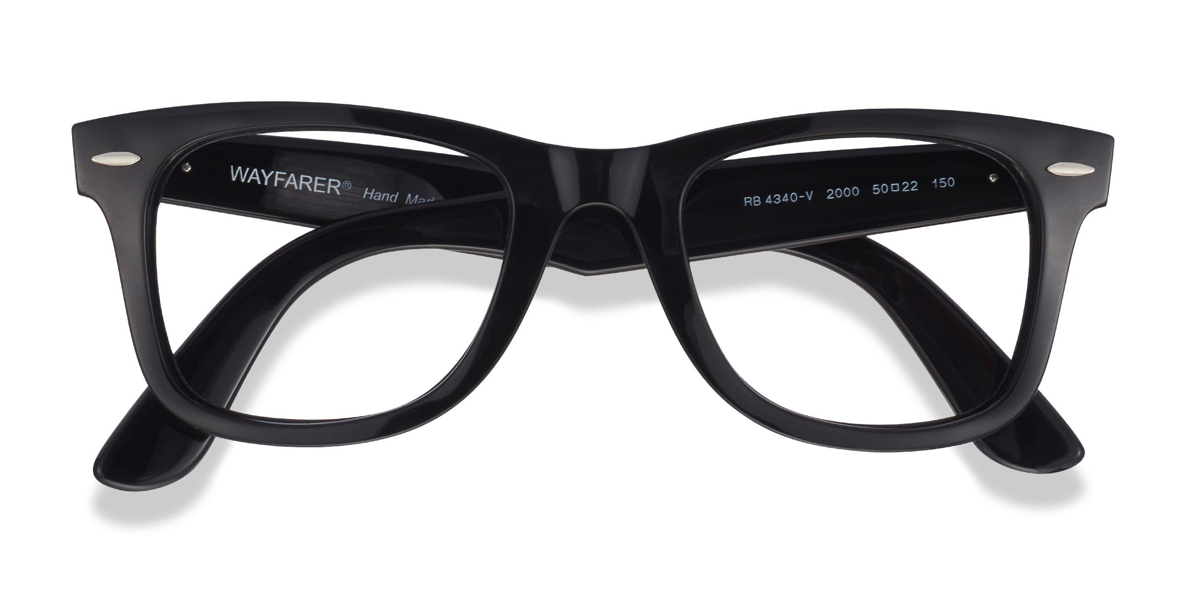 Black Ray-Ban Wayfarer Ease Change -  Plastic Eyeglasses