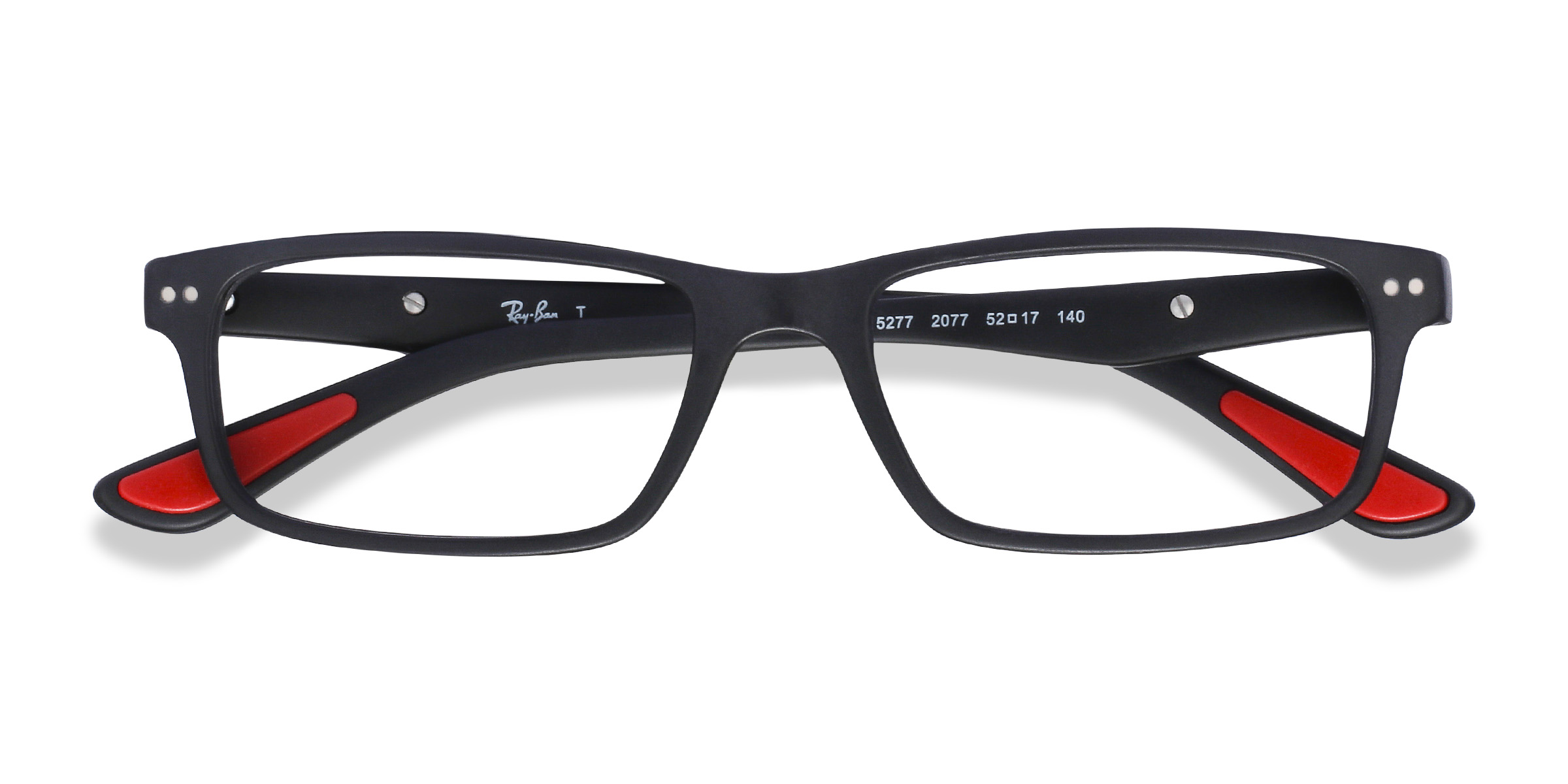 Matte Black Ray-Ban RB5277 -  Acetate Eyeglasses