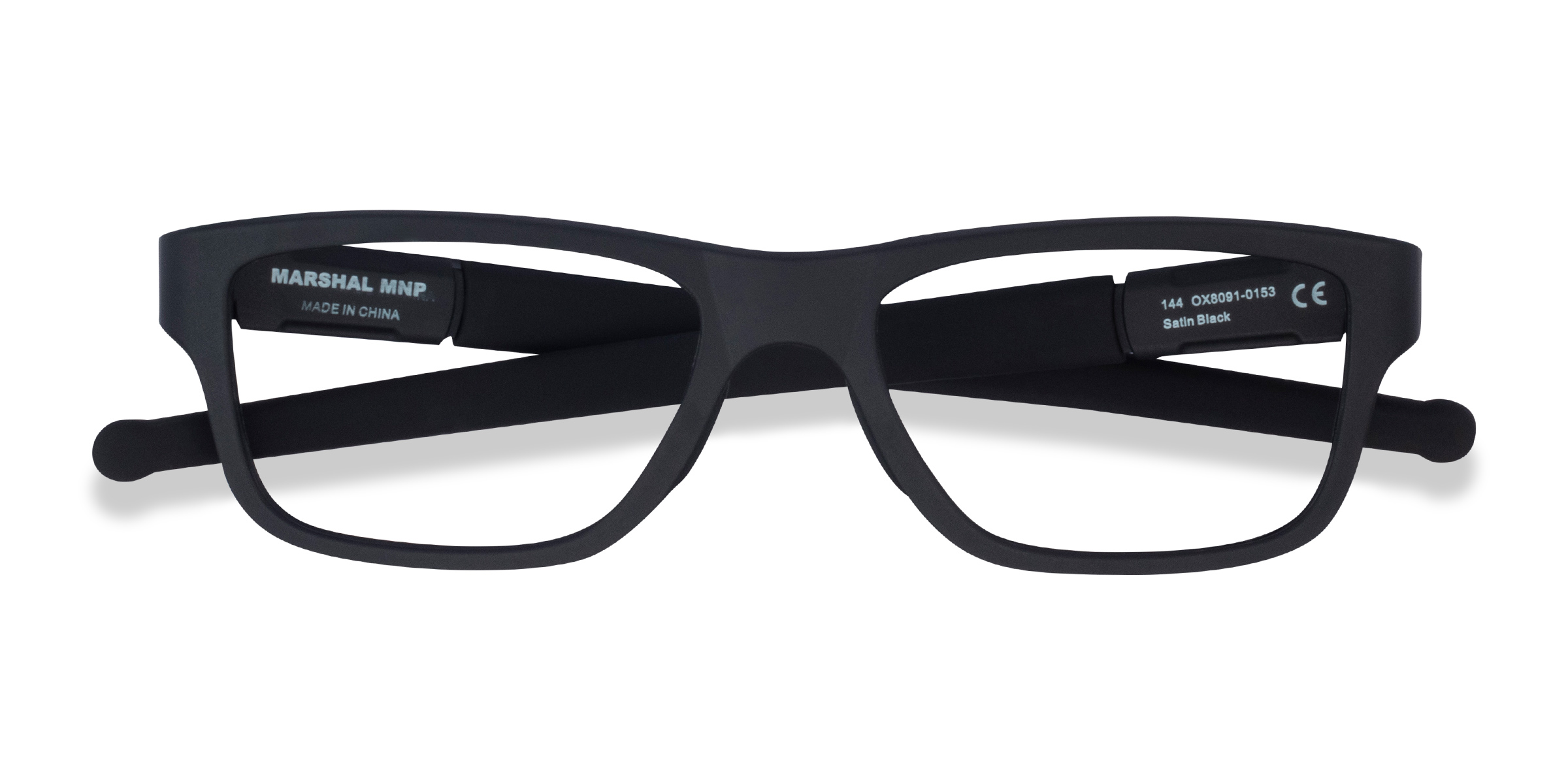 Satin Black Oakley Marshal Mnp -  Plastic Eyeglasses