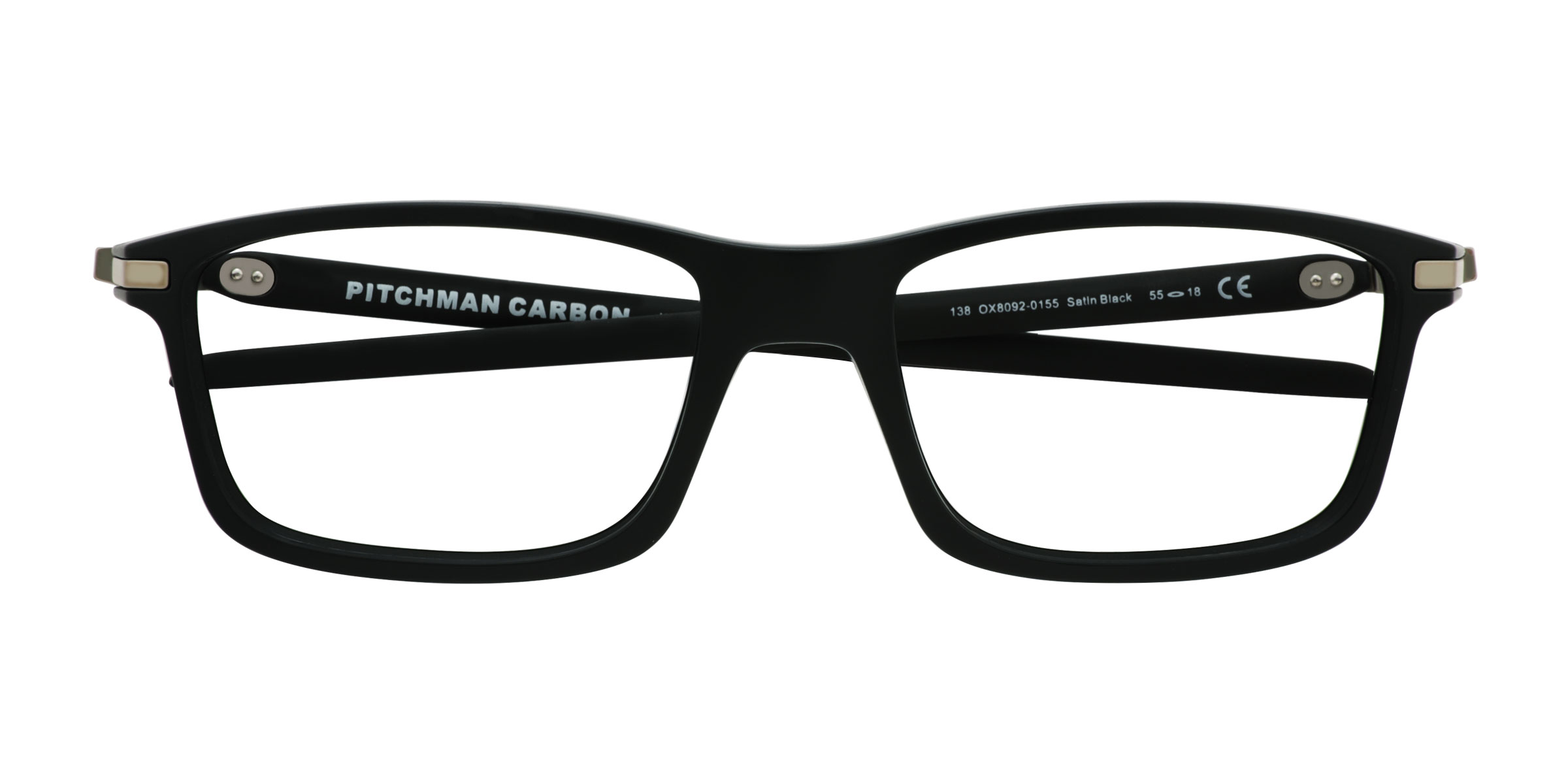 Black Oakley Pitchman Carbon -  Plastic Eyeglasses