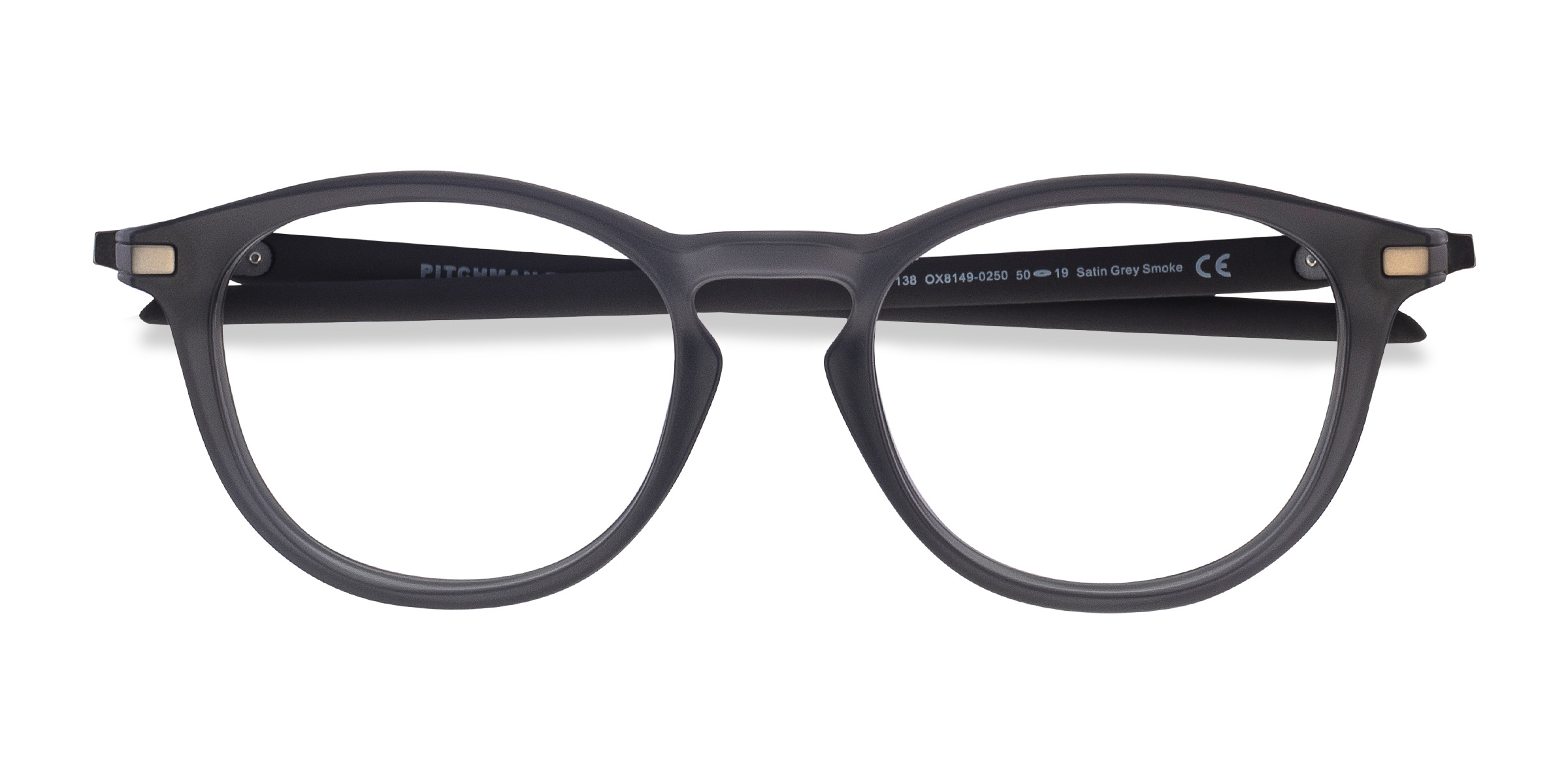 Satin Gray Oakley Pitchman R Carbon -  Plastic Eyeglasses