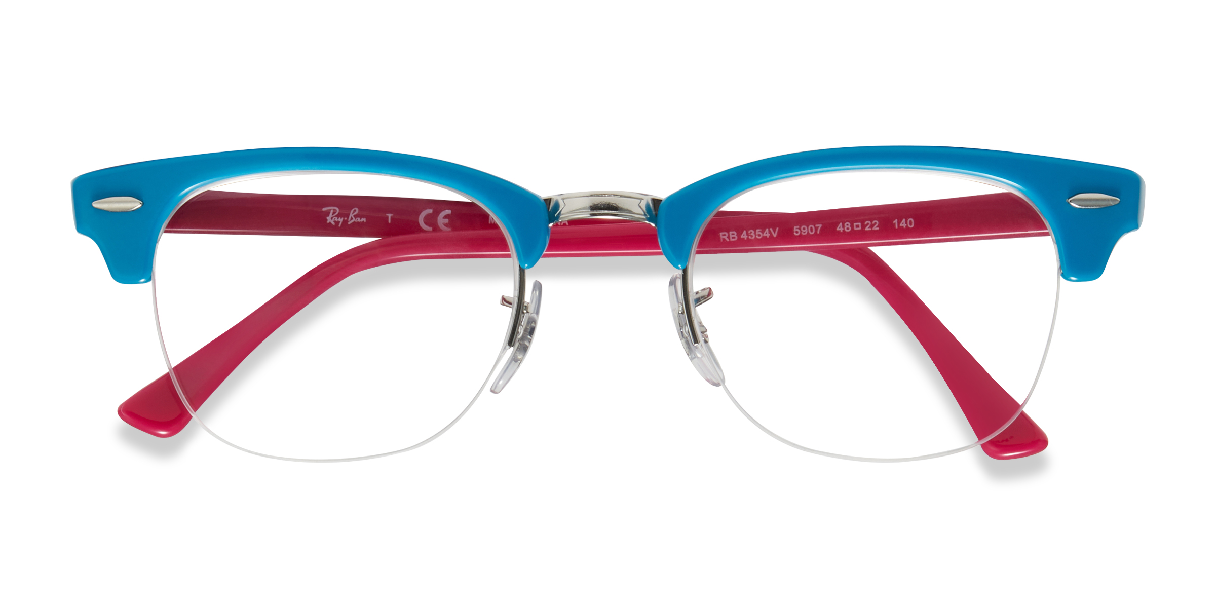Light Blue Ray-Ban RB4354V -  Acetate Eyeglasses