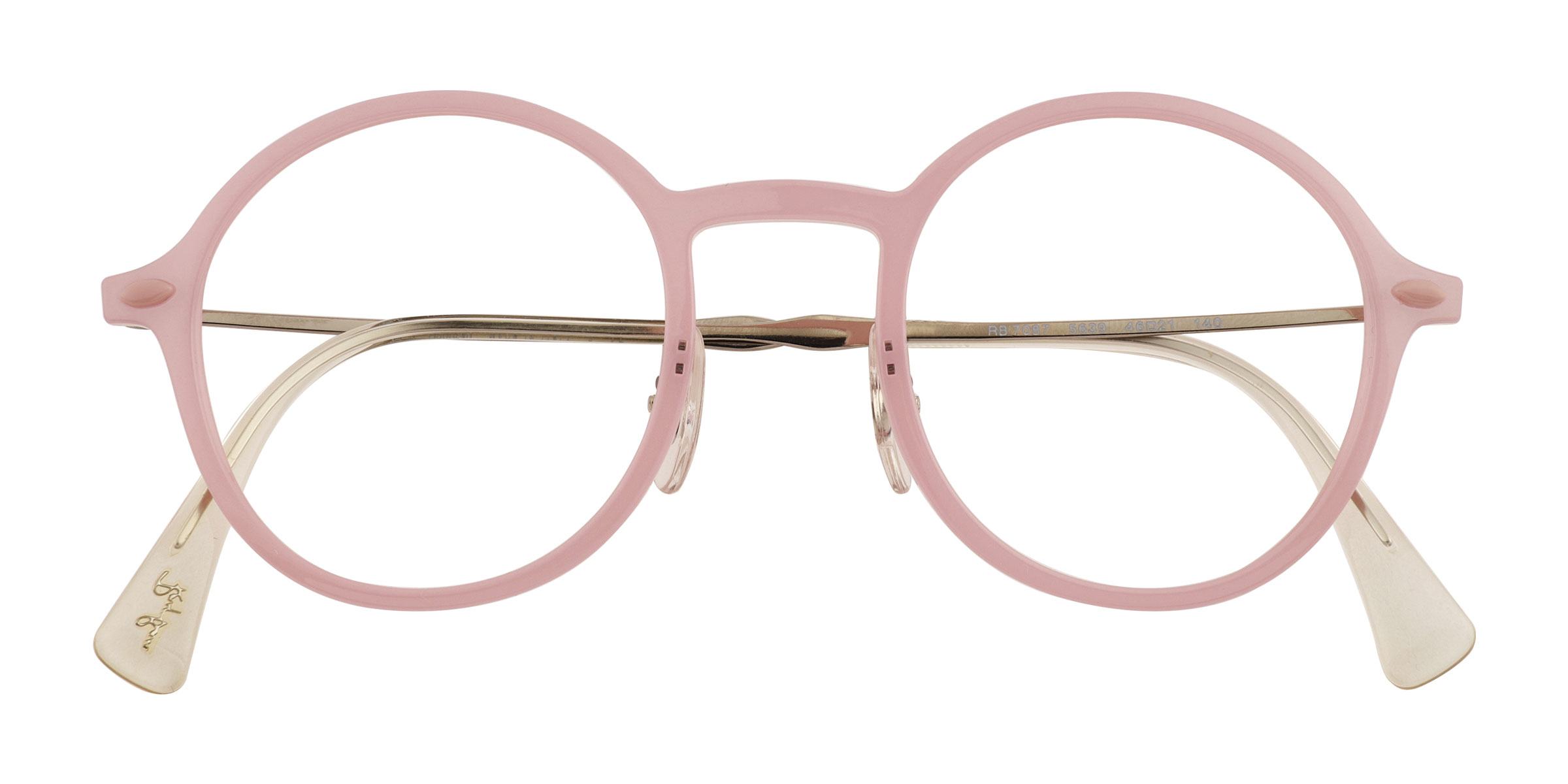 Pink Ray-Ban RB7087 Lightray -  Metal Eyeglasses