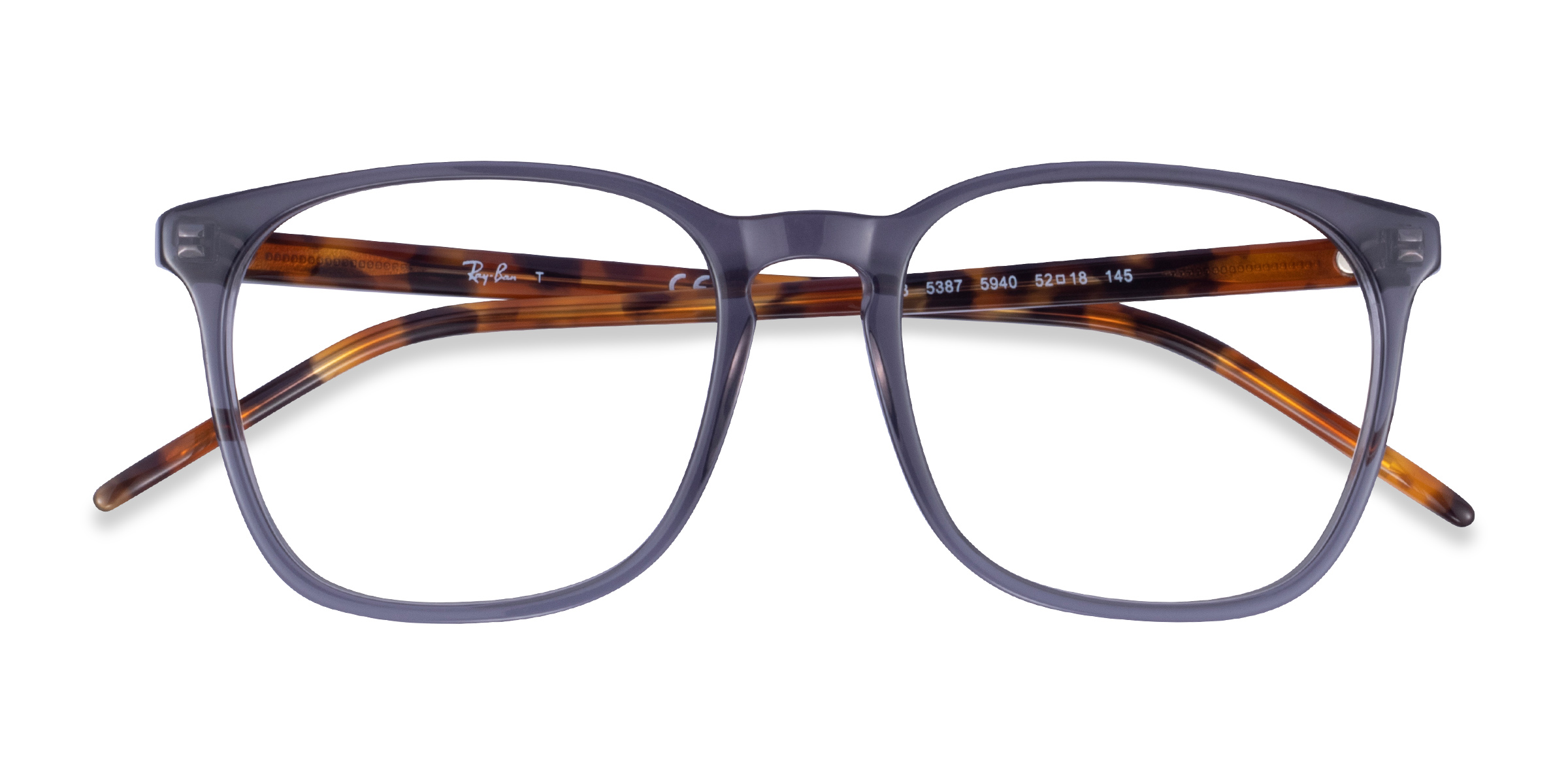 Gray Ray-Ban RB5387 - Acetate Eyeglasses
