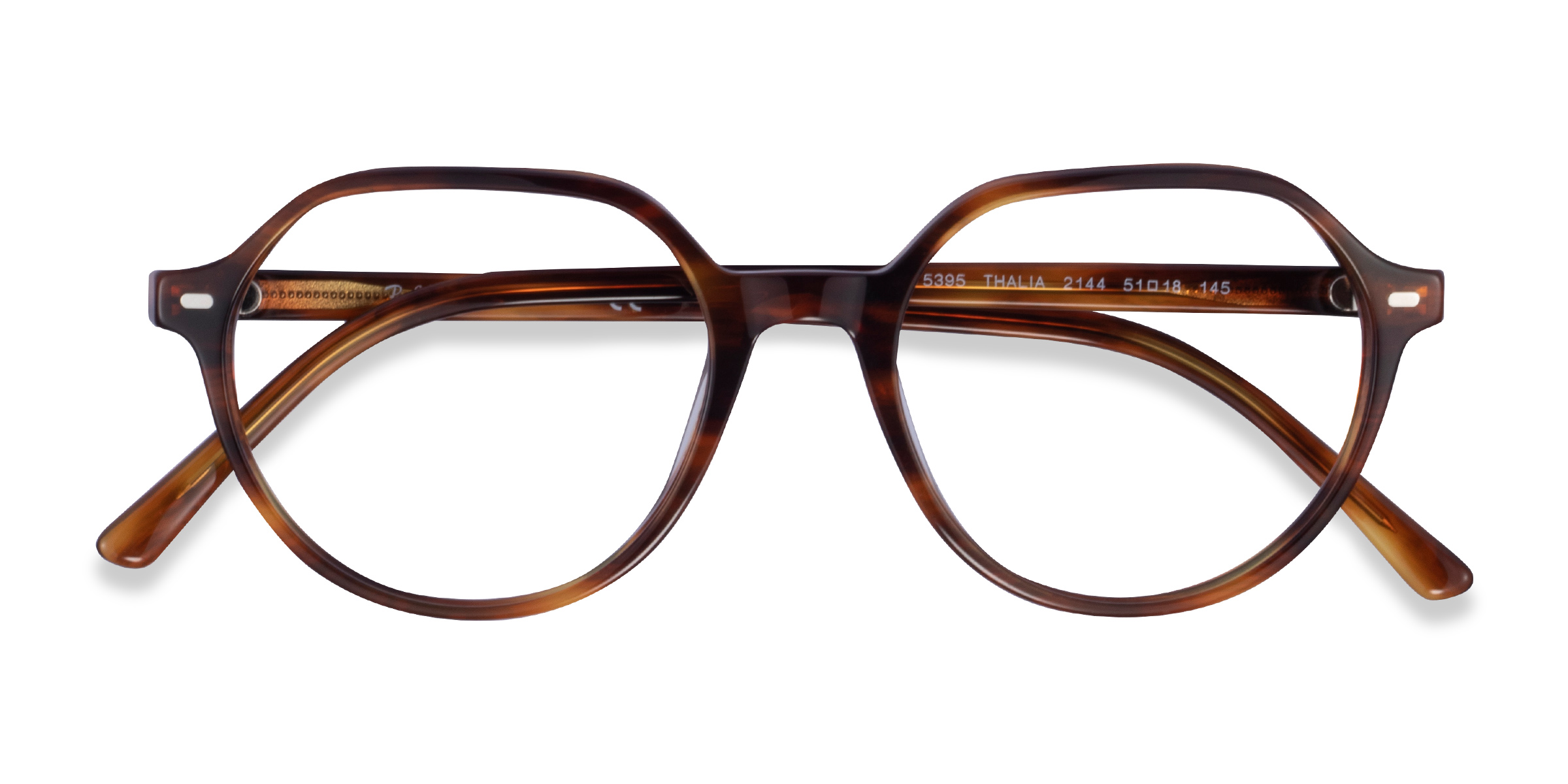 Striped Ray-Ban RB5395 Thalia -  Acetate Eyeglasses