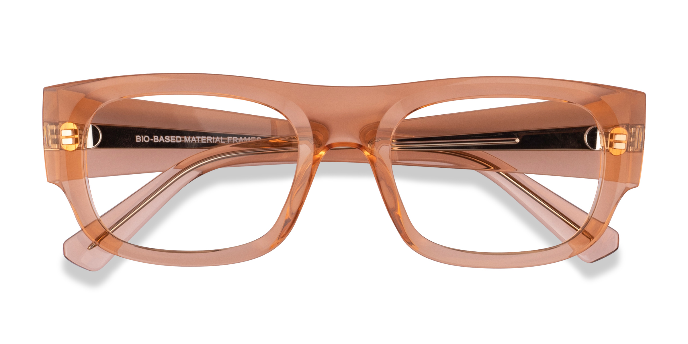 Transparent Orange Ray-Ban RB7218 Kristin -  Eco-friendly Eyeglasses
