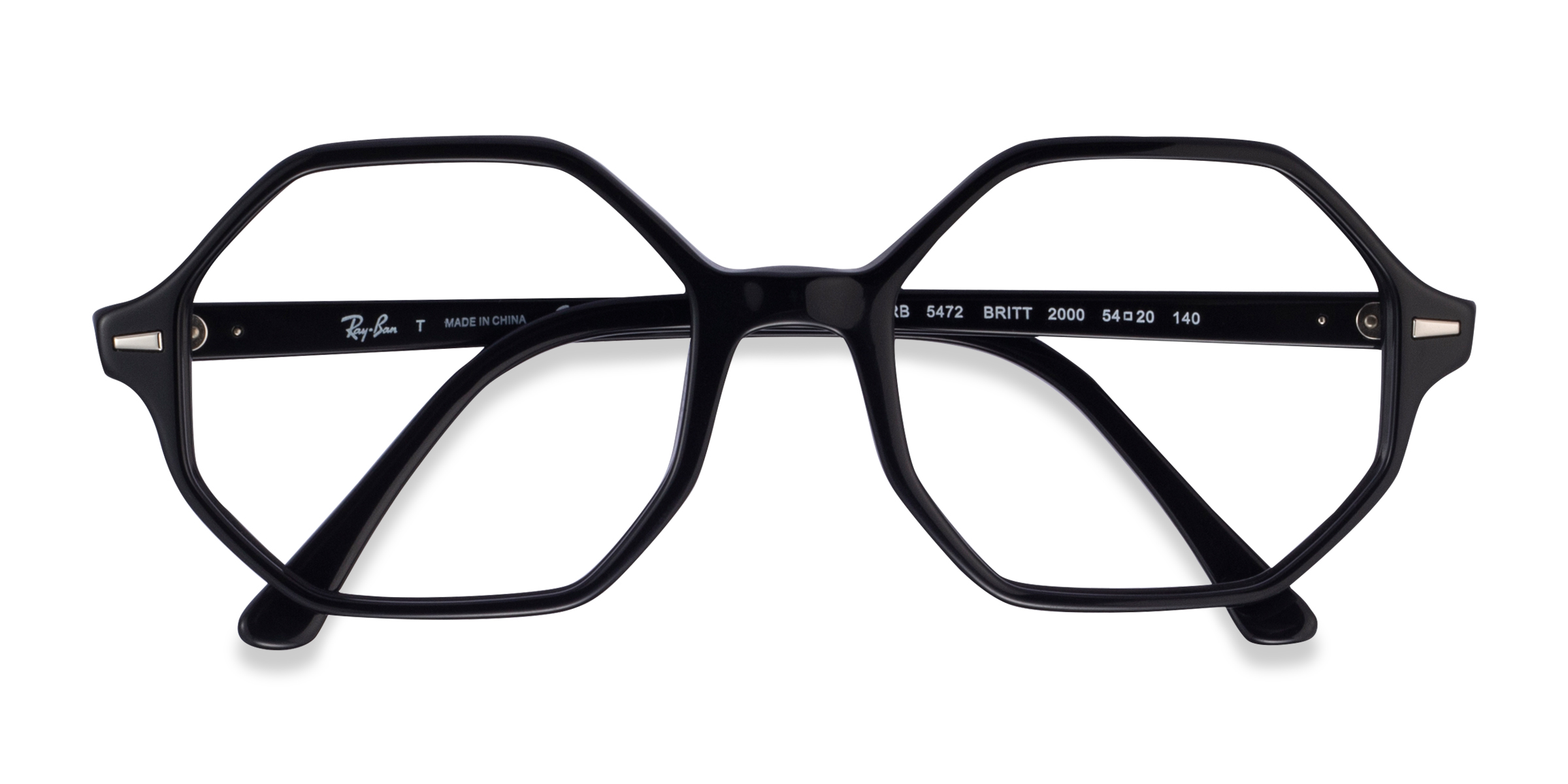 Black Ray-Ban RB5472 Britt - Acetate Eyeglasses