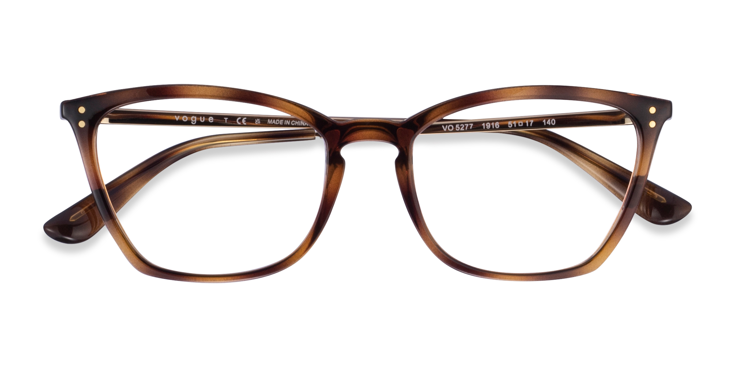 Tortoise Vogue Eyewear VO5277 -  Plastic Eyeglasses