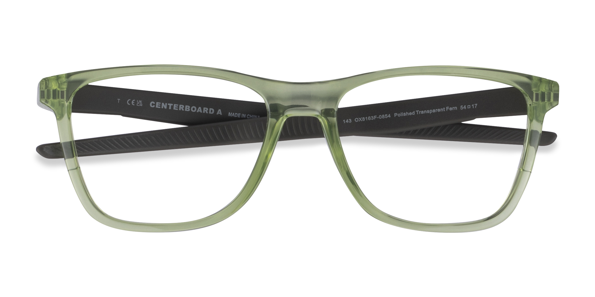 Clear Green Oakley Centerboard A -  Plastic Eyeglasses