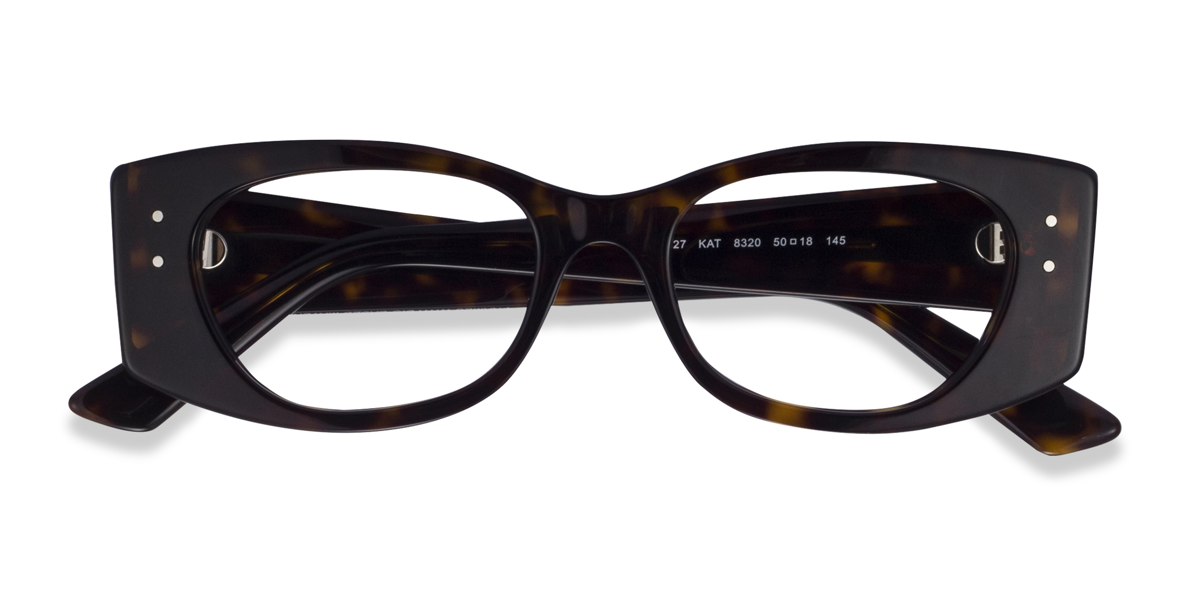 Tortoise Ray-Ban RB7327 Kat -  Eco-friendly Eyeglasses