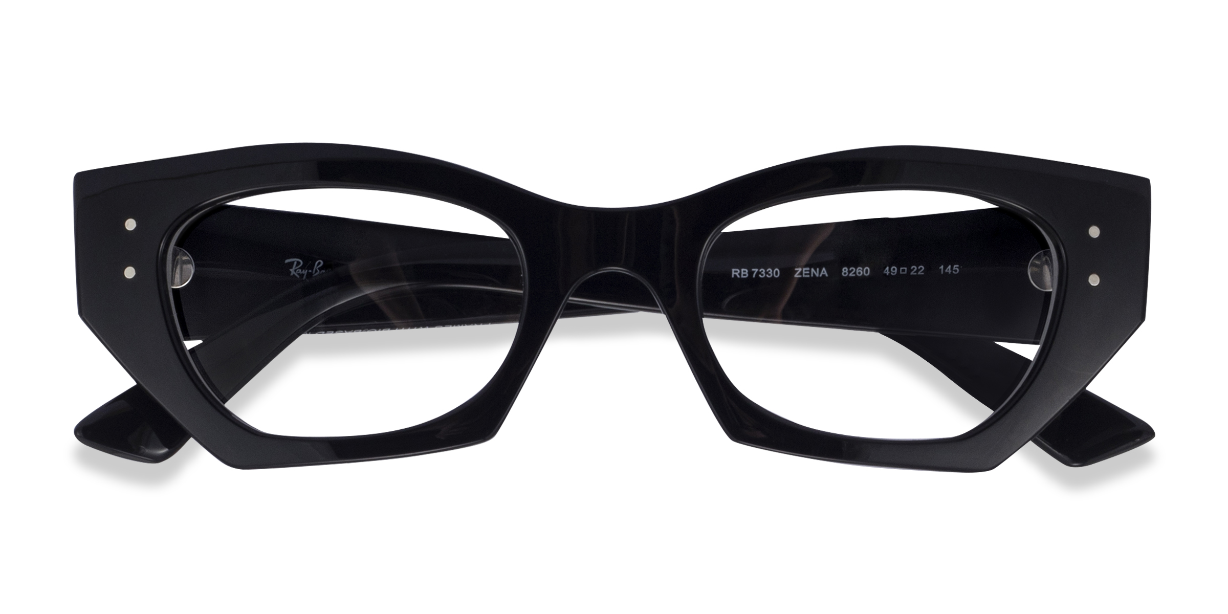 Black Ray-Ban RB7330 Zena -  Eco-friendly Eyeglasses