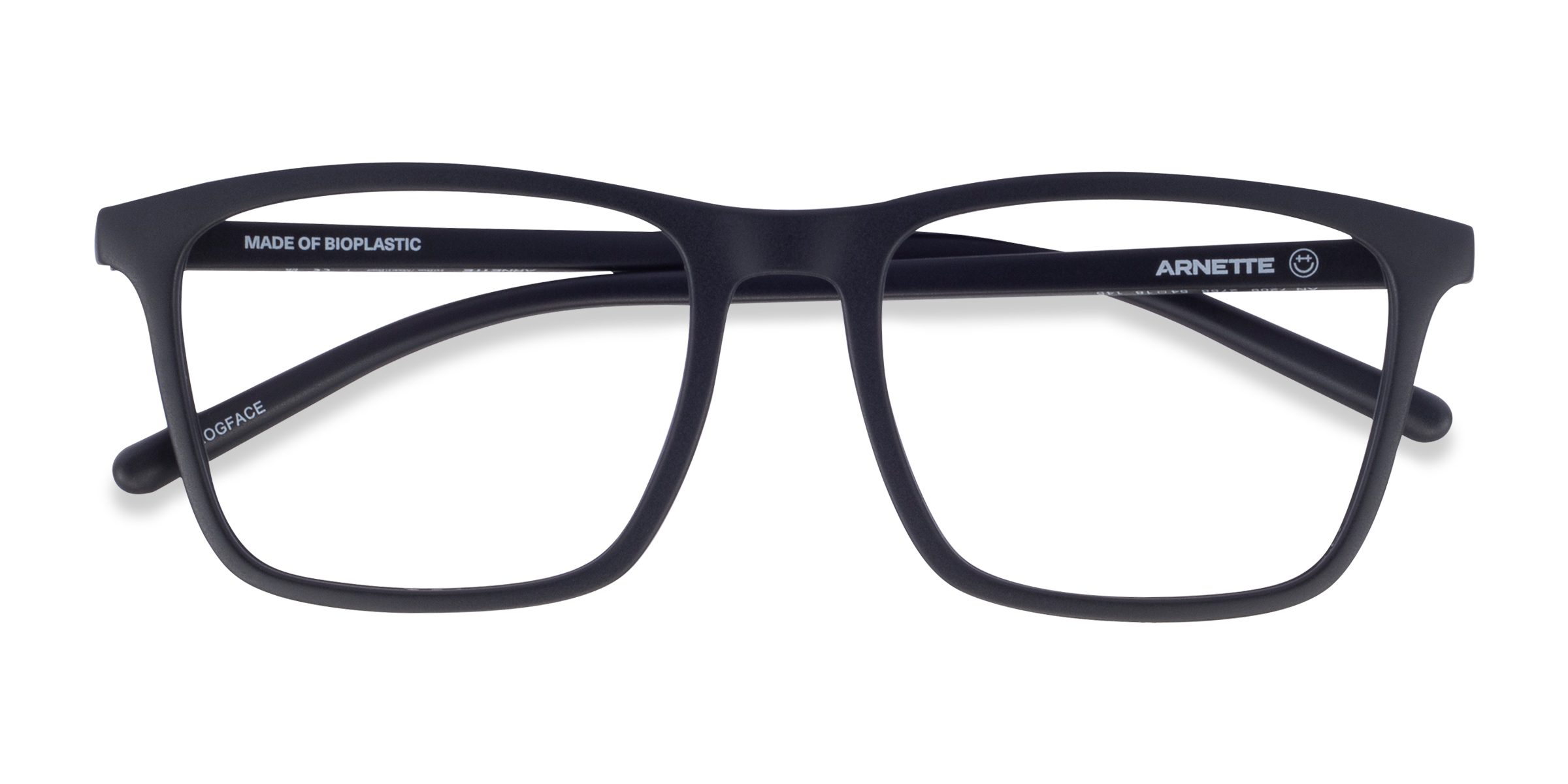 Matte Black ARNETTE Frogface -  Plastic Eyeglasses