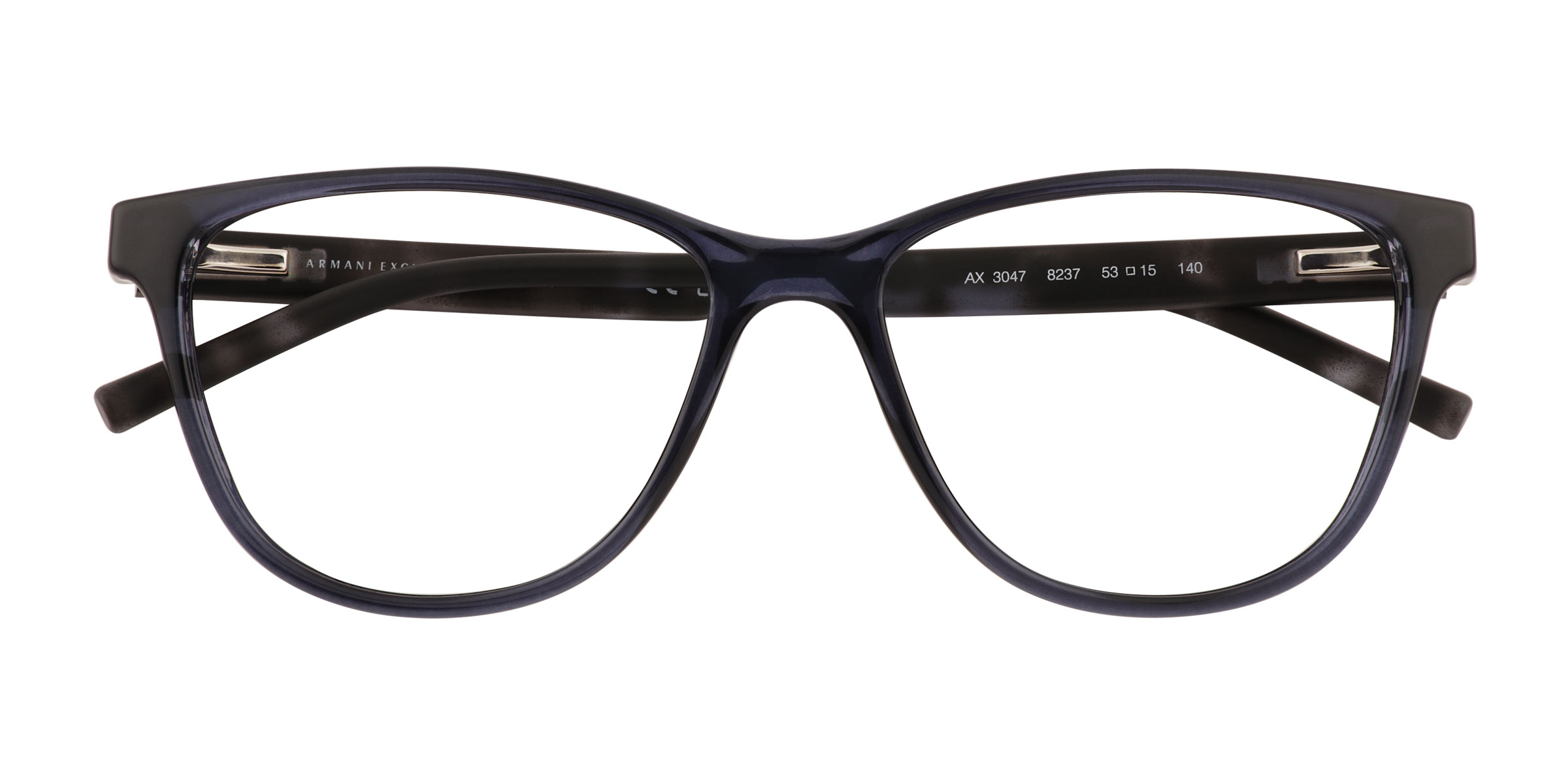 Dark Navy Armani Exchange AX3047 -  Plastic Eyeglasses