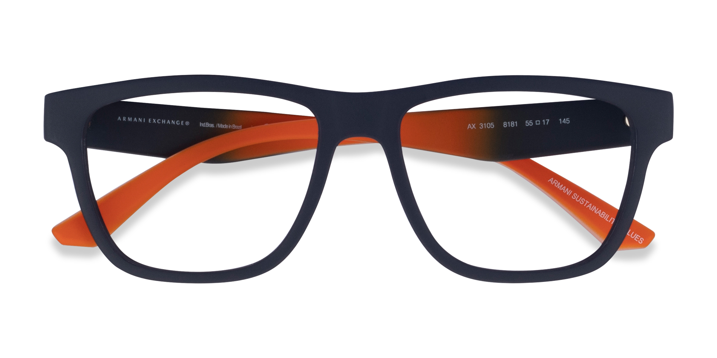 Navy Armani Exchange AX3105 -  Eco-friendly Eyeglasses
