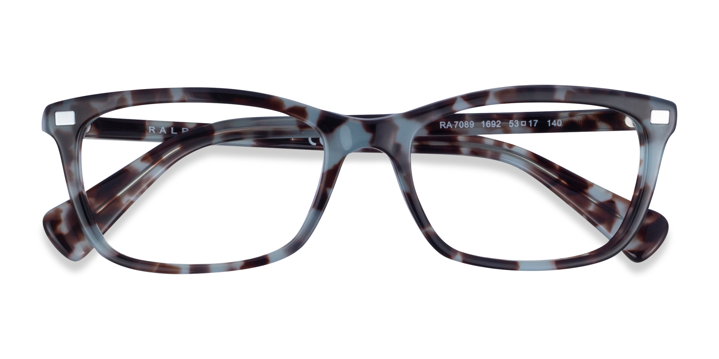 Shiny Blue Tortoise Ralph RA7089 -  Acetate Eyeglasses
