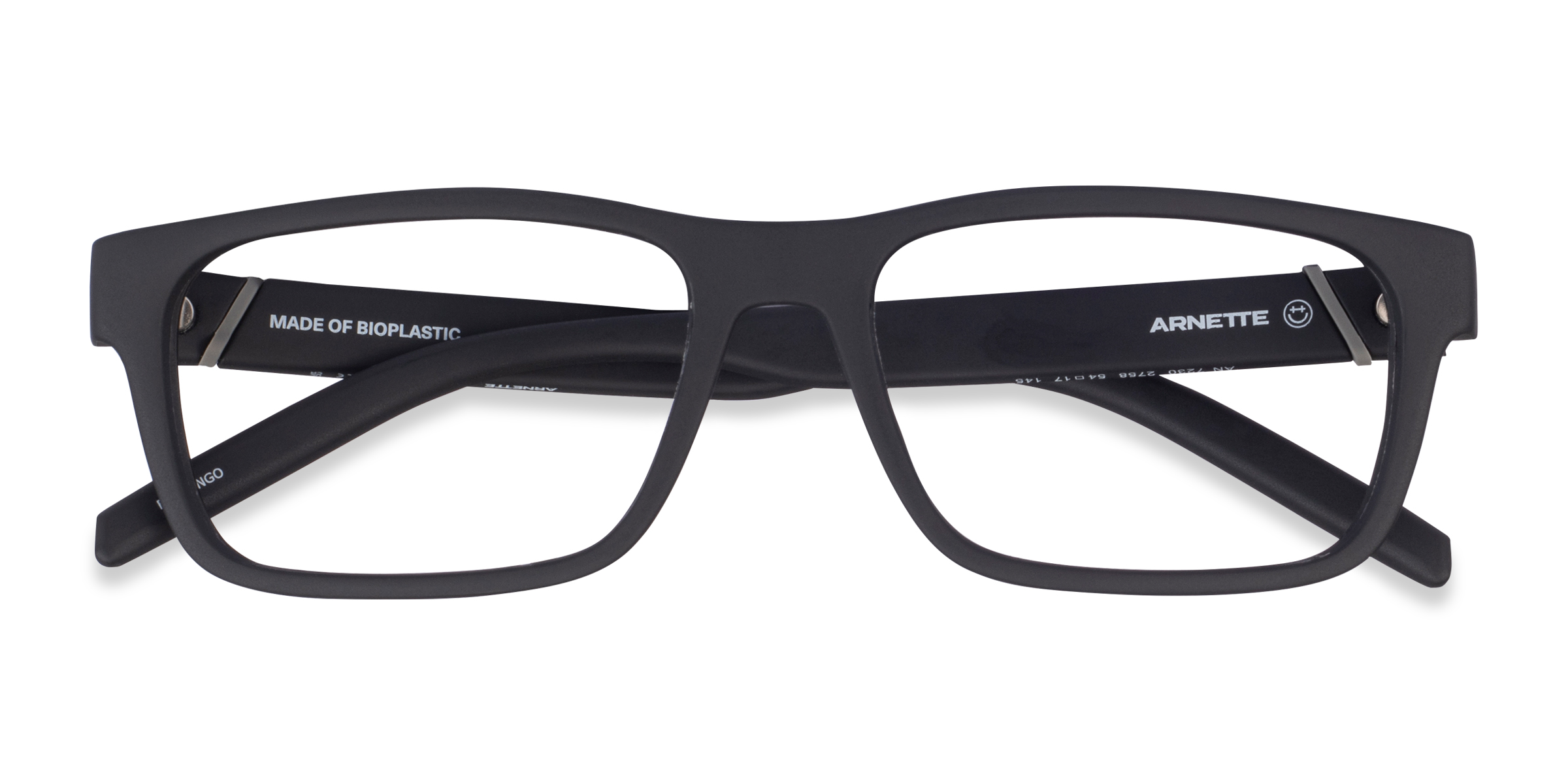 Matte Black ARNETTE Flamengo -  Eco-friendly Eyeglasses