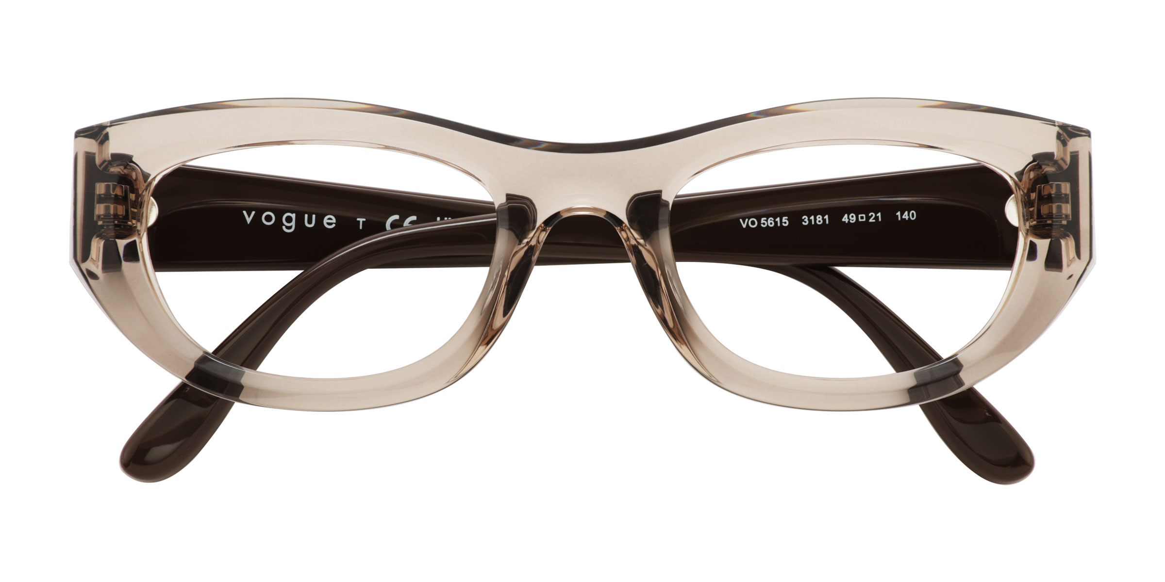 Brown Vogue Eyewear VO5615 - Alternative-materials Eyeglasses