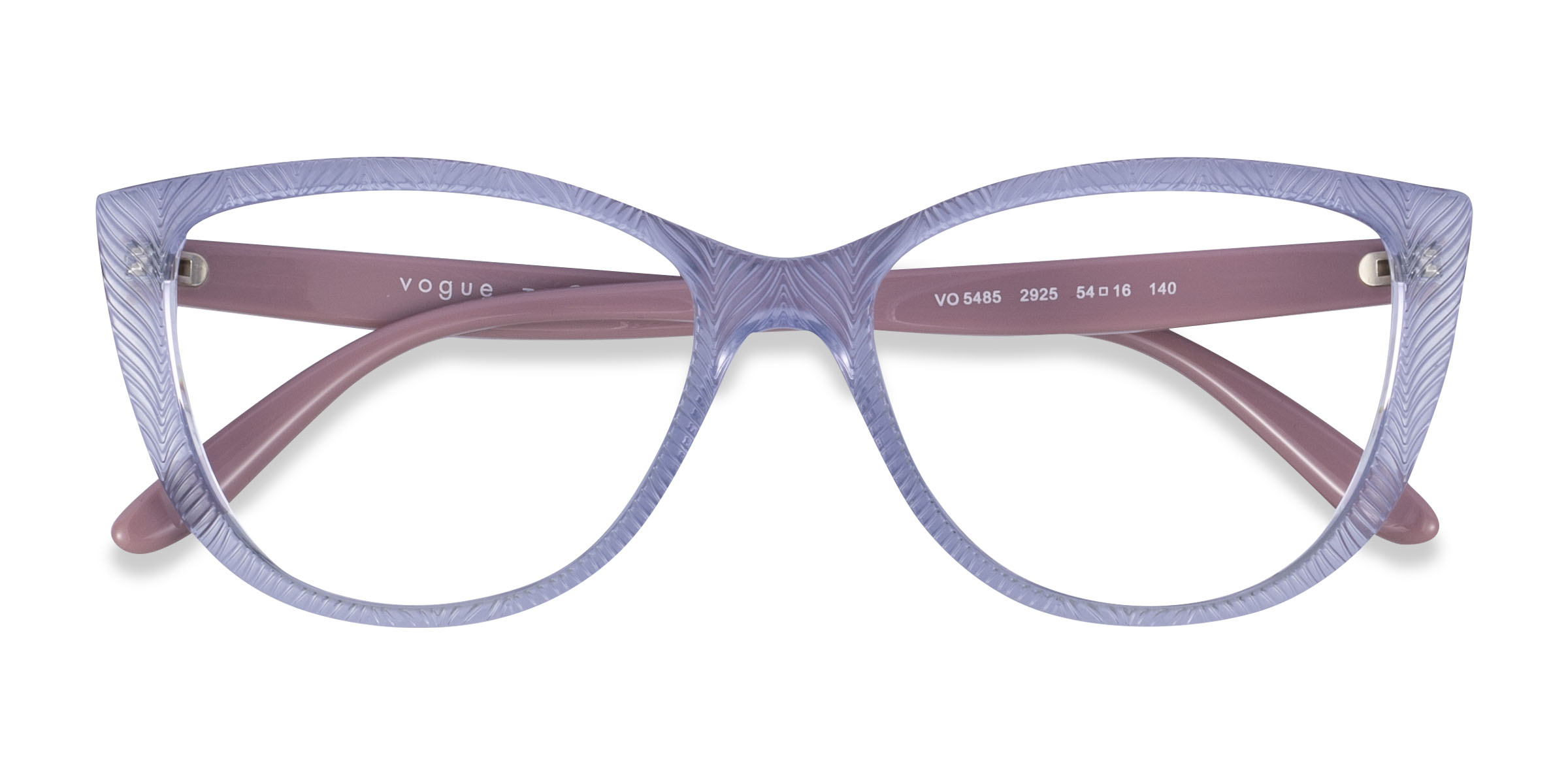 Transparent Light Violet Vogue Eyewear VO5485 - Plastic Eyeglasses