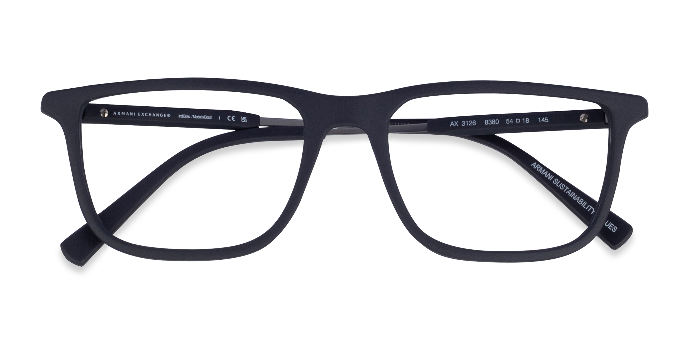 Navy Armani Exchange AX3126 -  Eco-friendly Eyeglasses