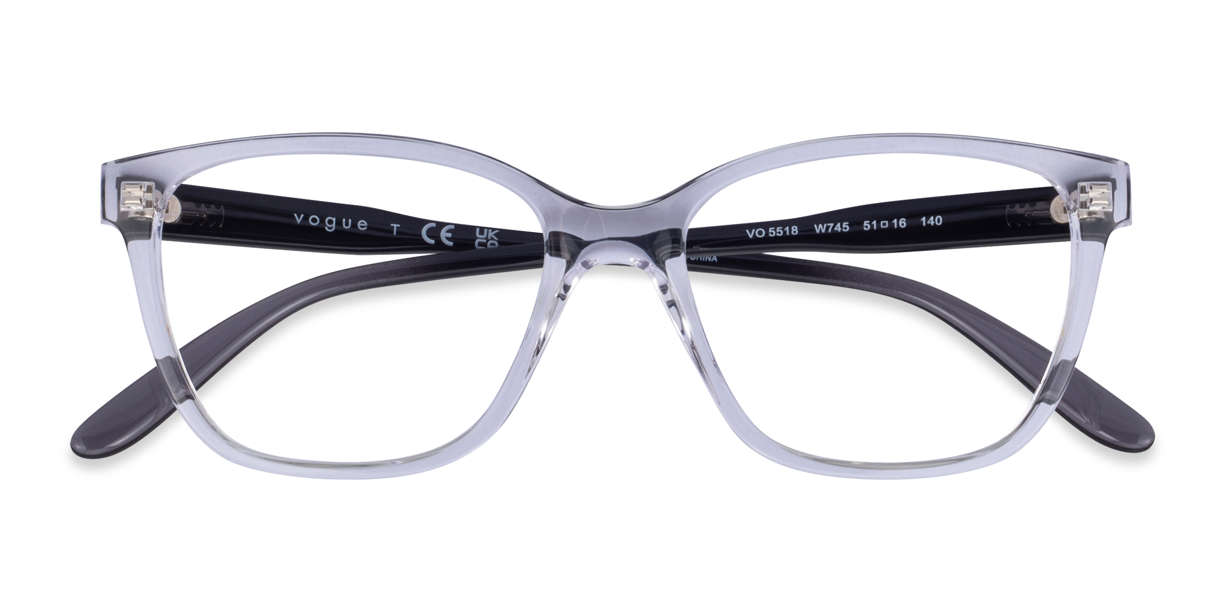 Polished Clear Vogue Eyewear VO5518 -  Plastic Eyeglasses