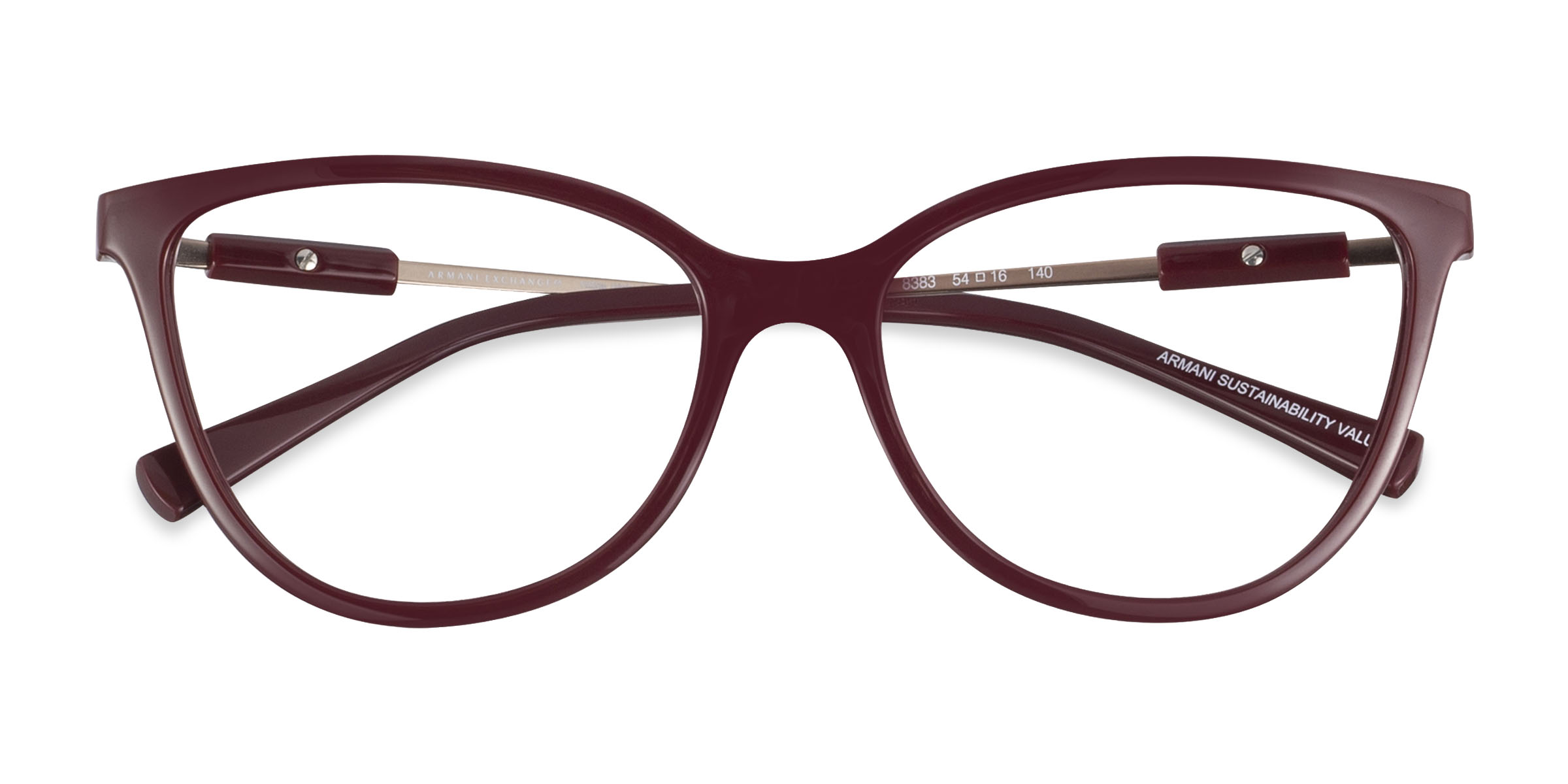 Red Armani Exchange AX3128 -  Eco-friendly Eyeglasses
