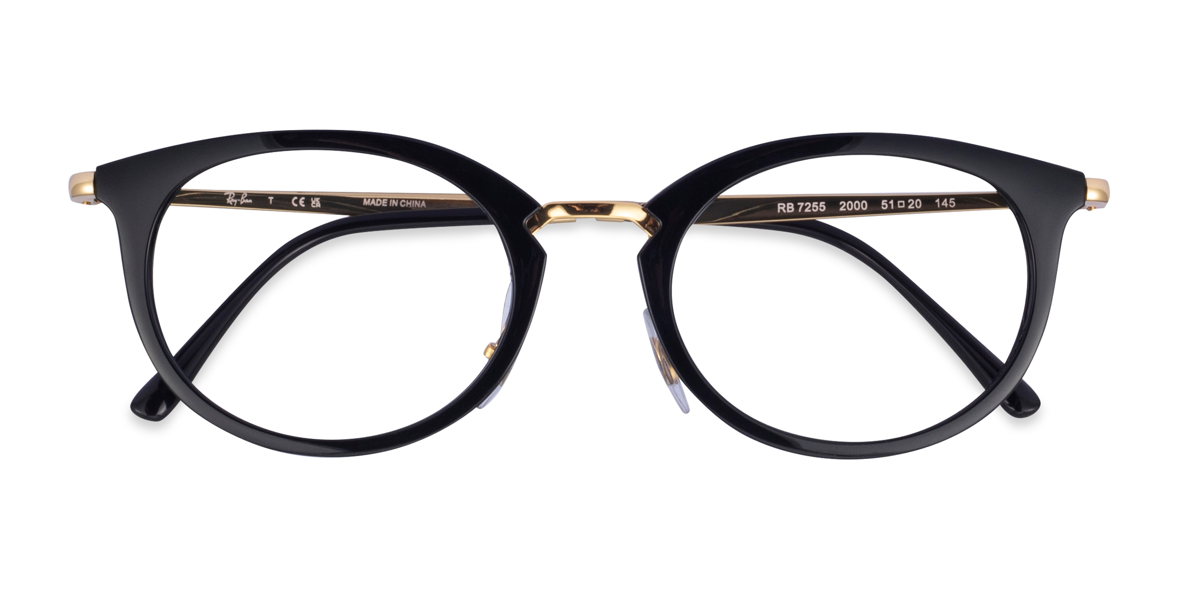 Black Ray-Ban RB7255 -  Plastic-metal Eyeglasses