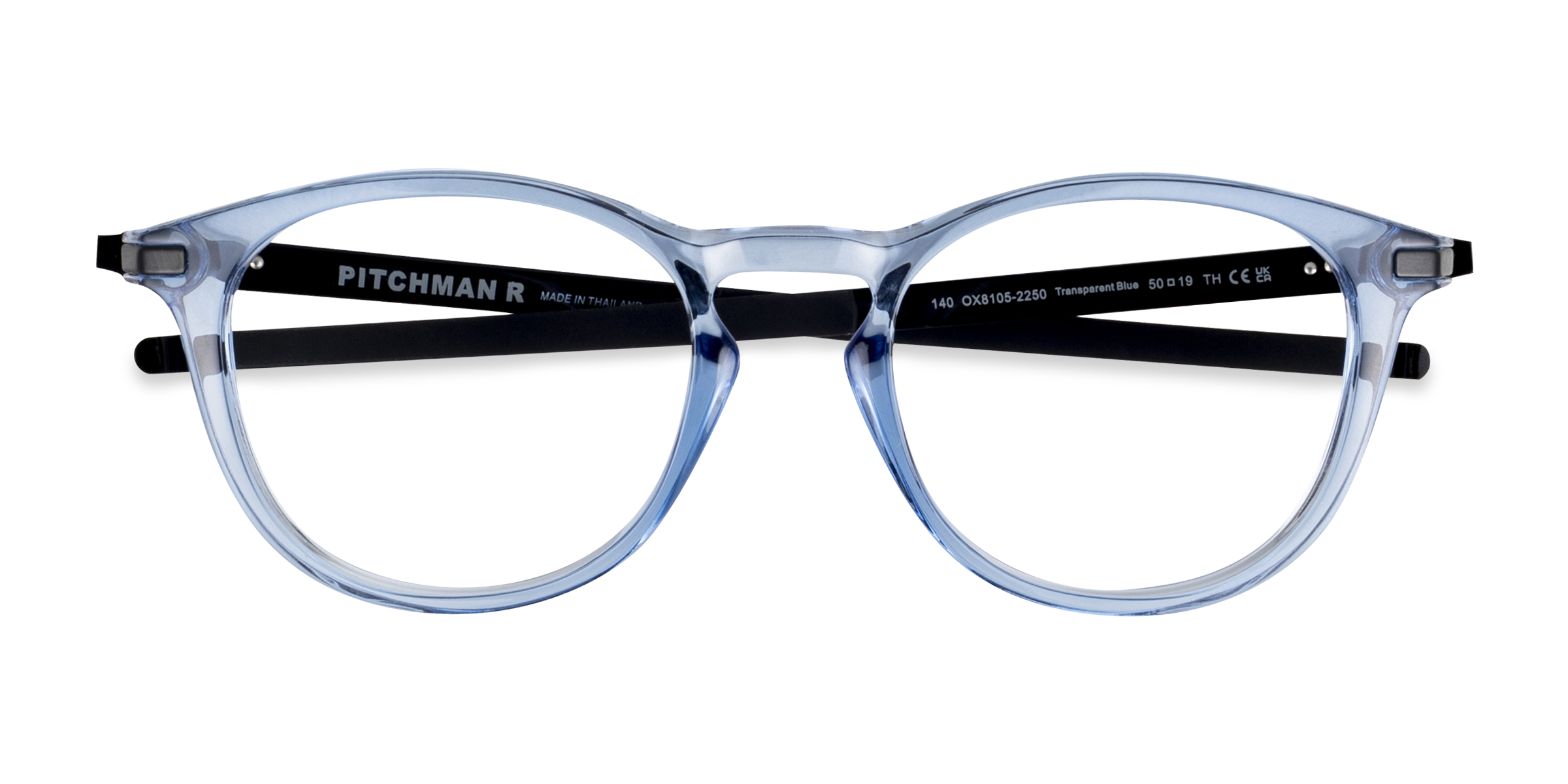 Transparent Blue Oakley Pitchman R -  Plastic Eyeglasses