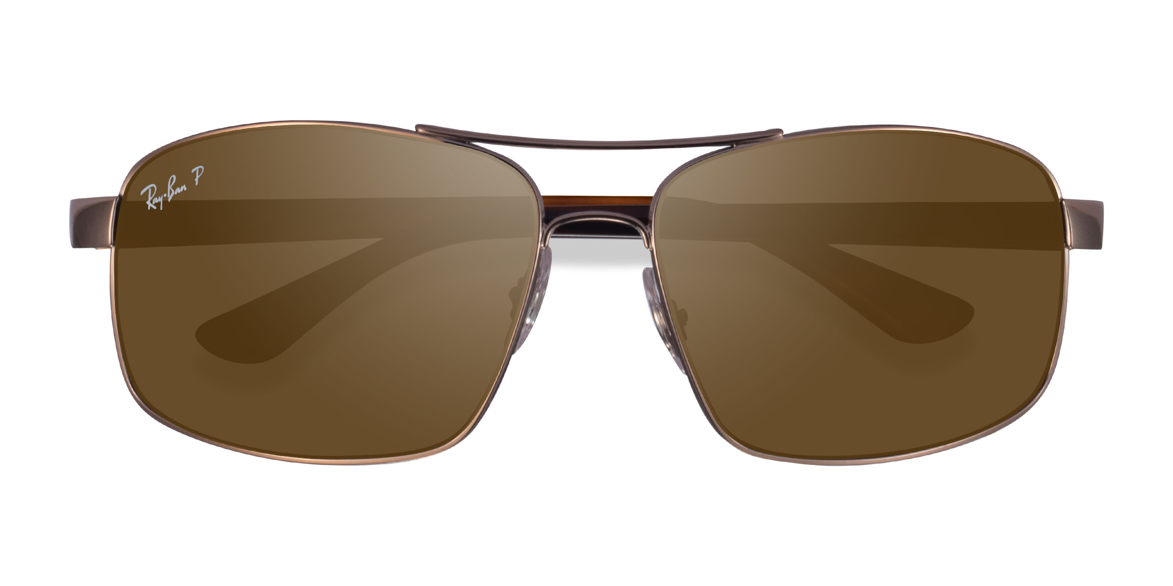 Light Brown Ray-Ban RB3604CH - Metal Sunglasses