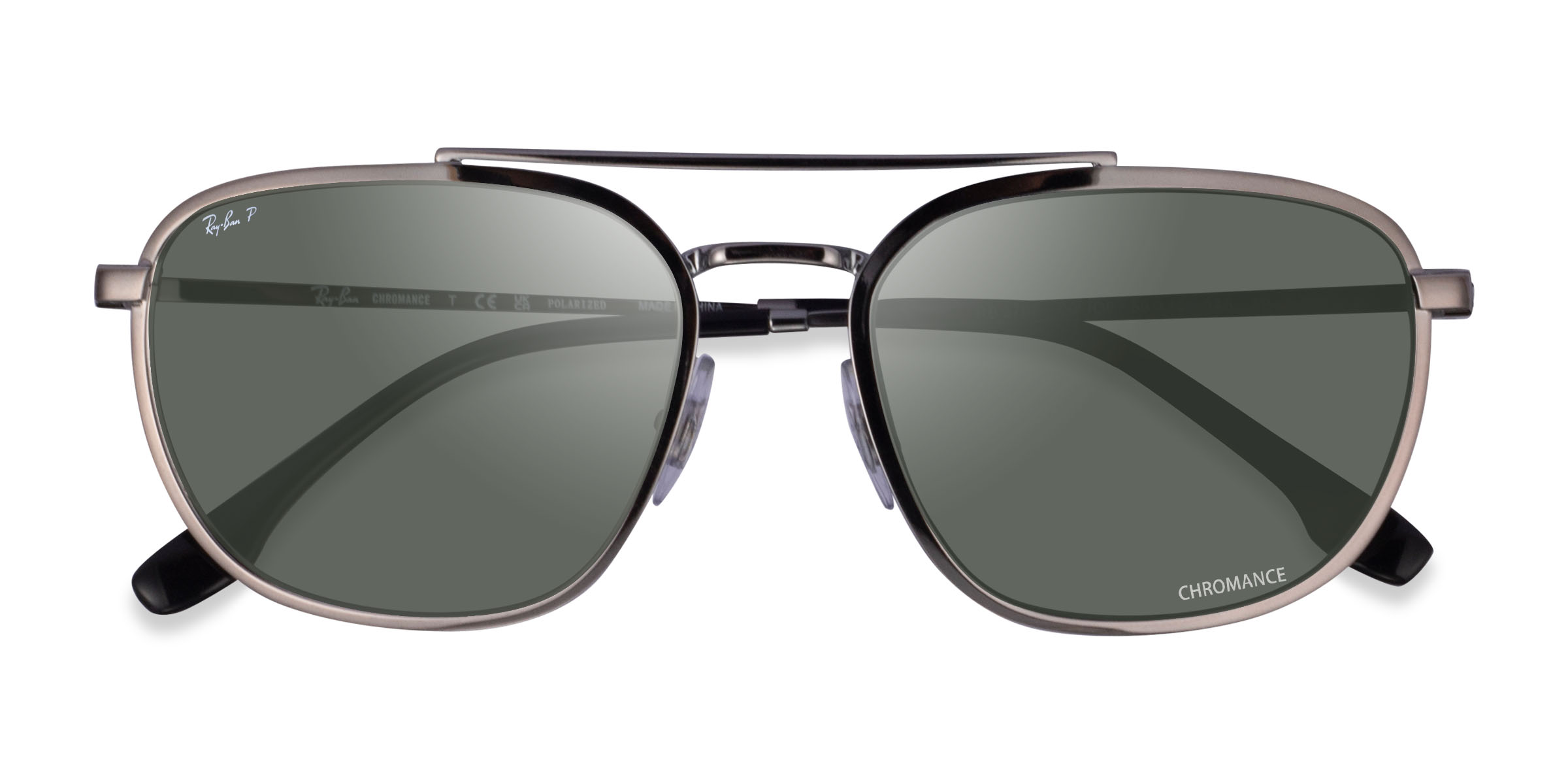 Gunmetal Ray-Ban RB3708 -  Metal Sunglasses
