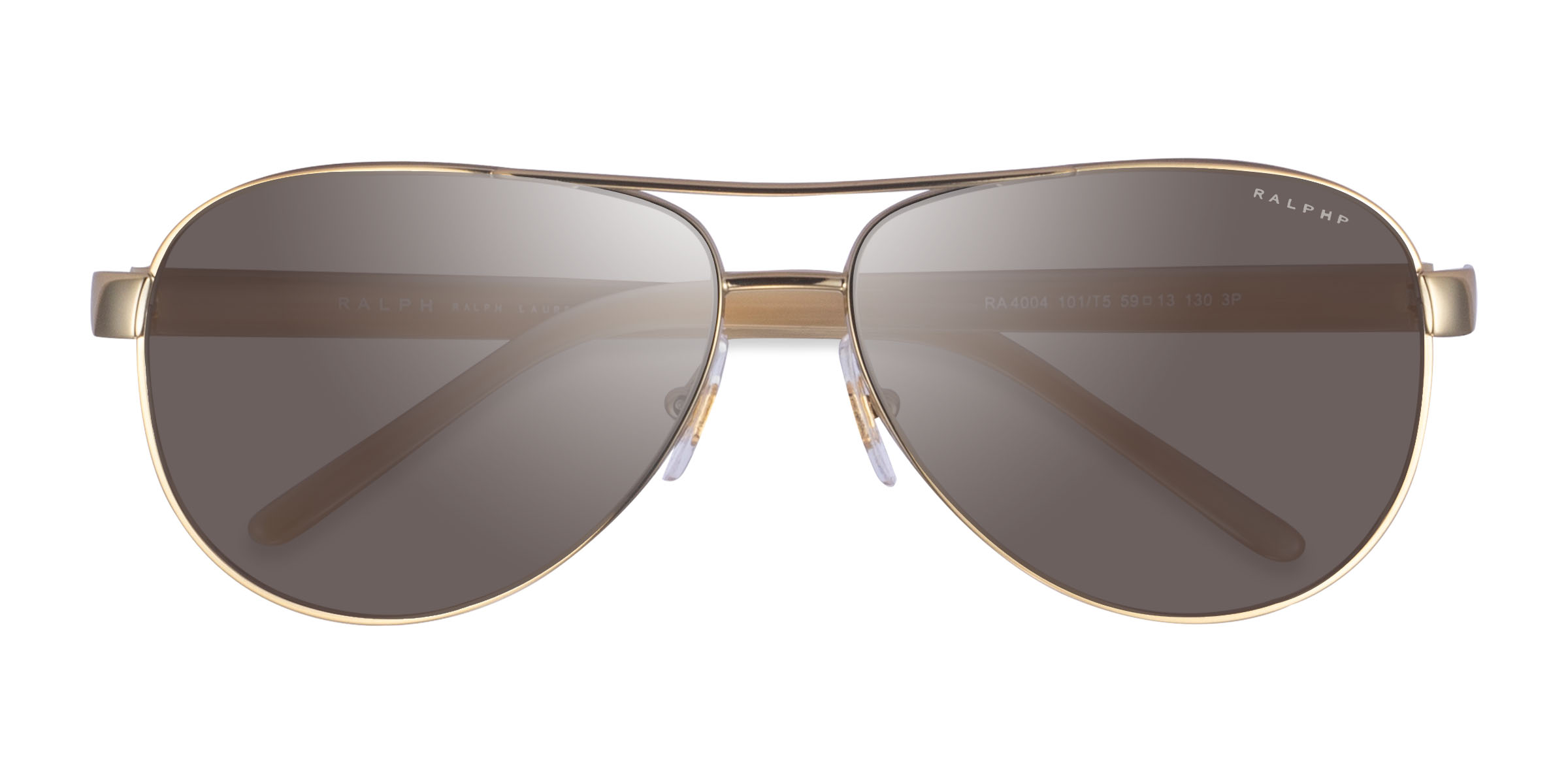 Shiny Gold Ralph RA4004 -  Metal Sunglasses