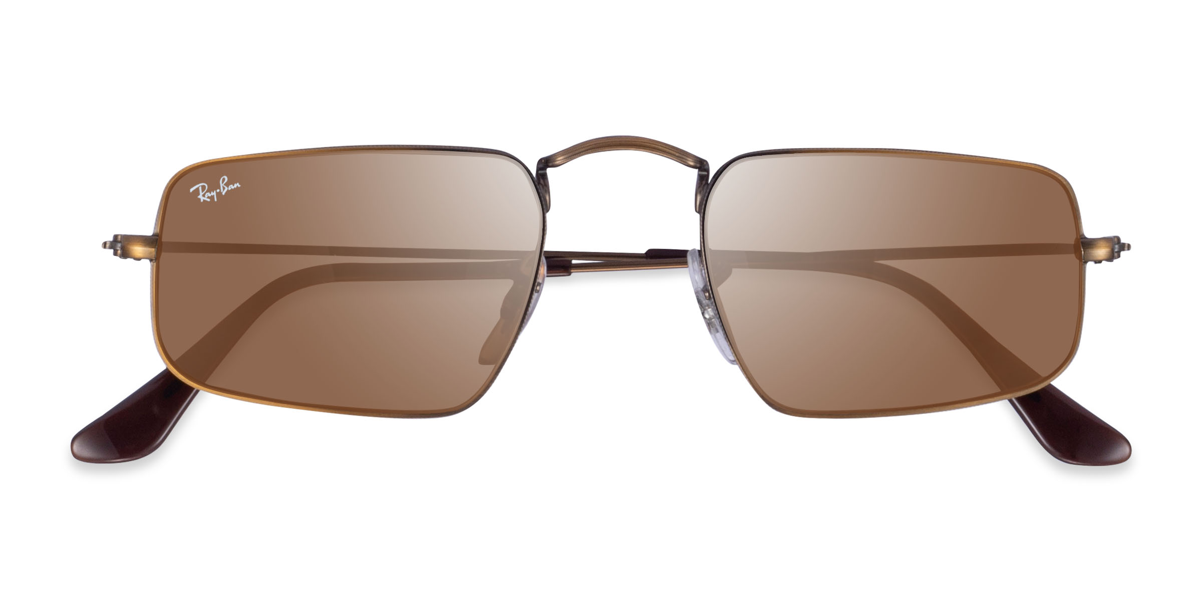 Antique Gold Ray-Ban RB3957 Julie -  Metal Sunglasses