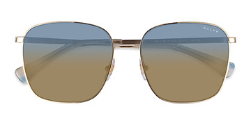 Shiny Gold Ralph RA4136 -  Metal Sunglasses