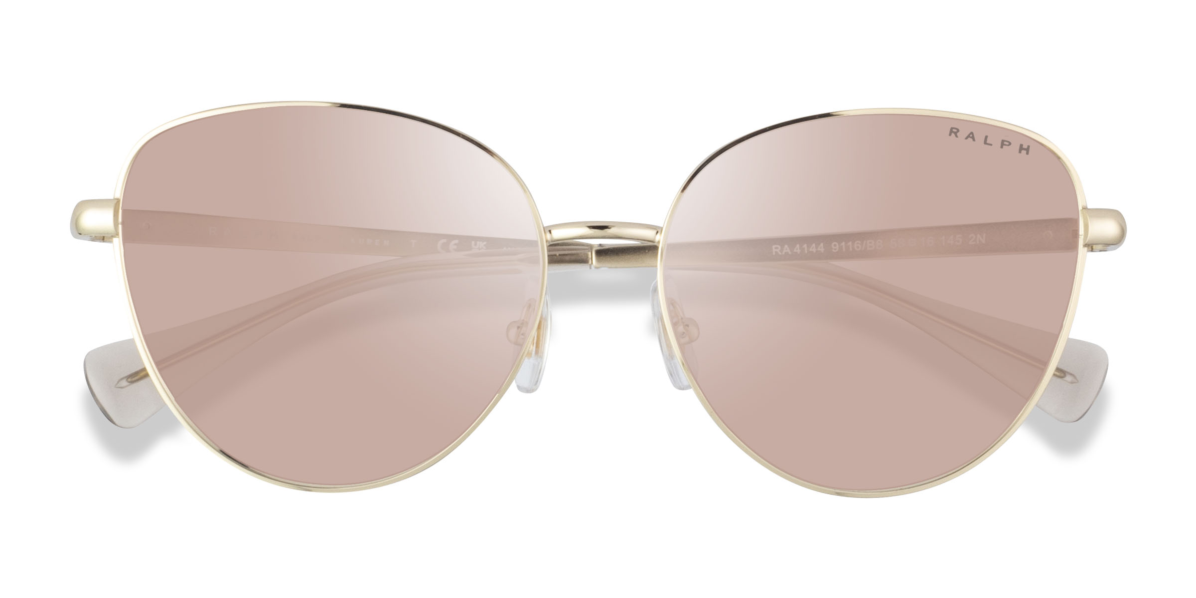 Gold Ralph RA4144 -  Metal Sunglasses