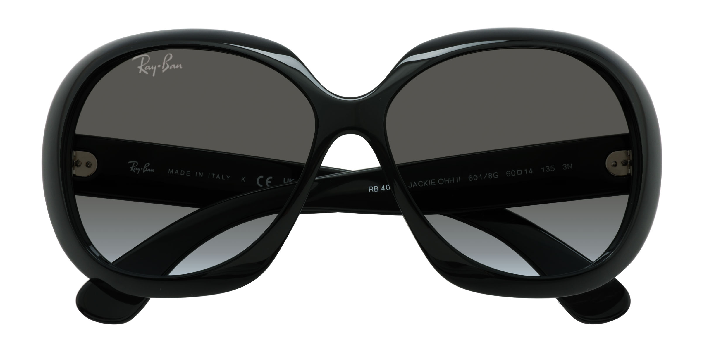 Black Ray-Ban Jackie Ohh Ii -  Plastic Sunglasses