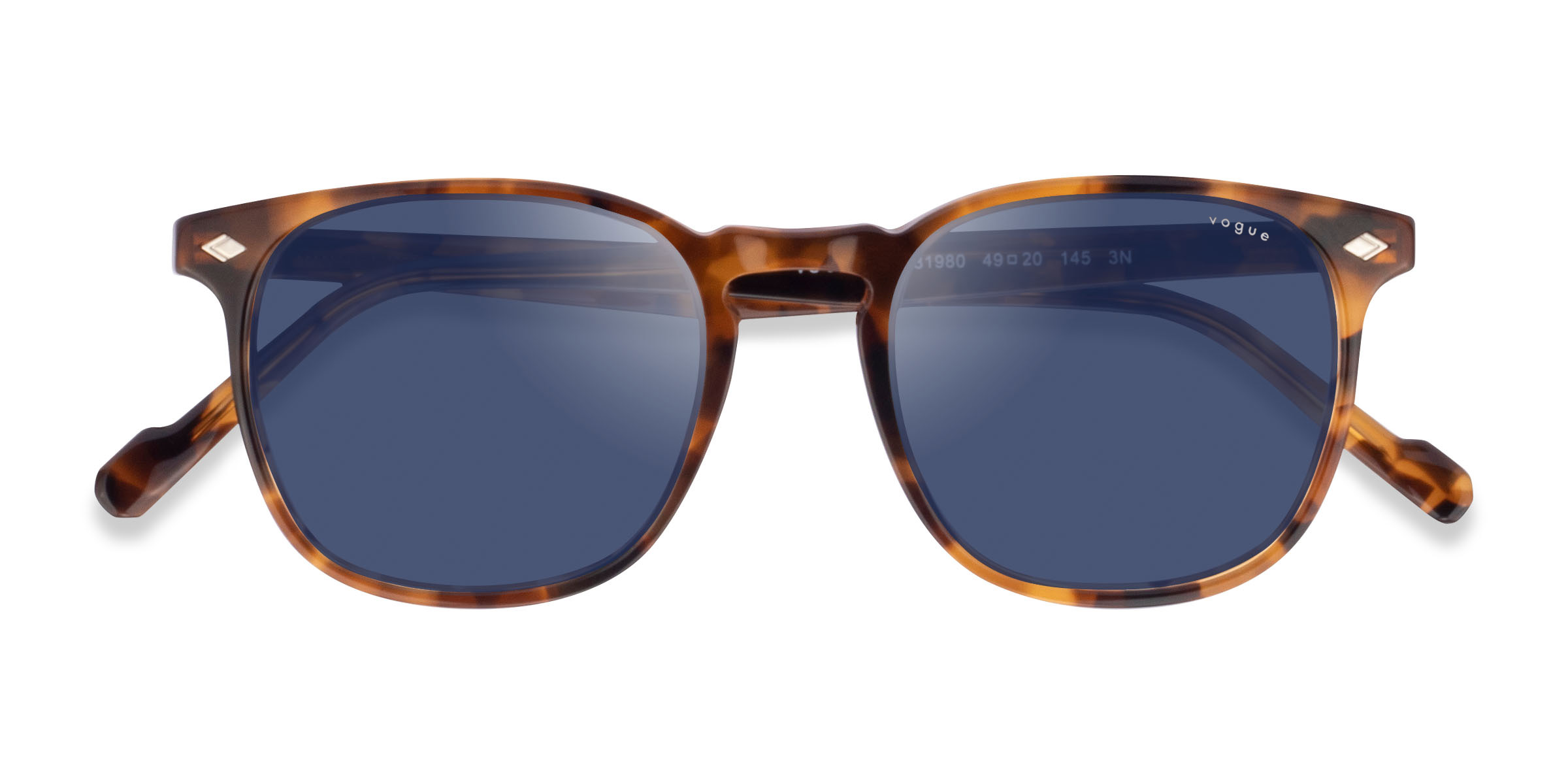 Tortoise Honey Vogue Eyewear VO5328S -  Acetate Sunglasses