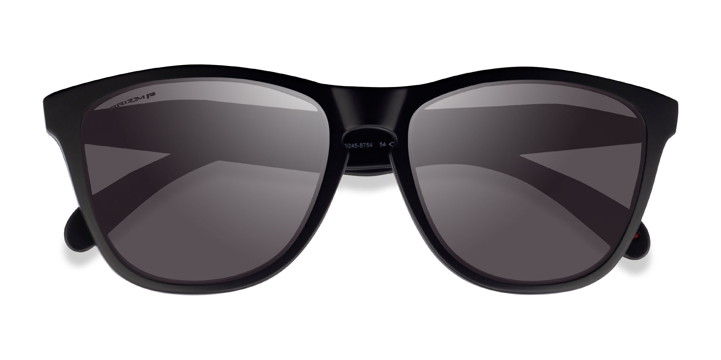 Matte Black Oakley OO9245 Frogskins Tm -  Plastic Sunglasses