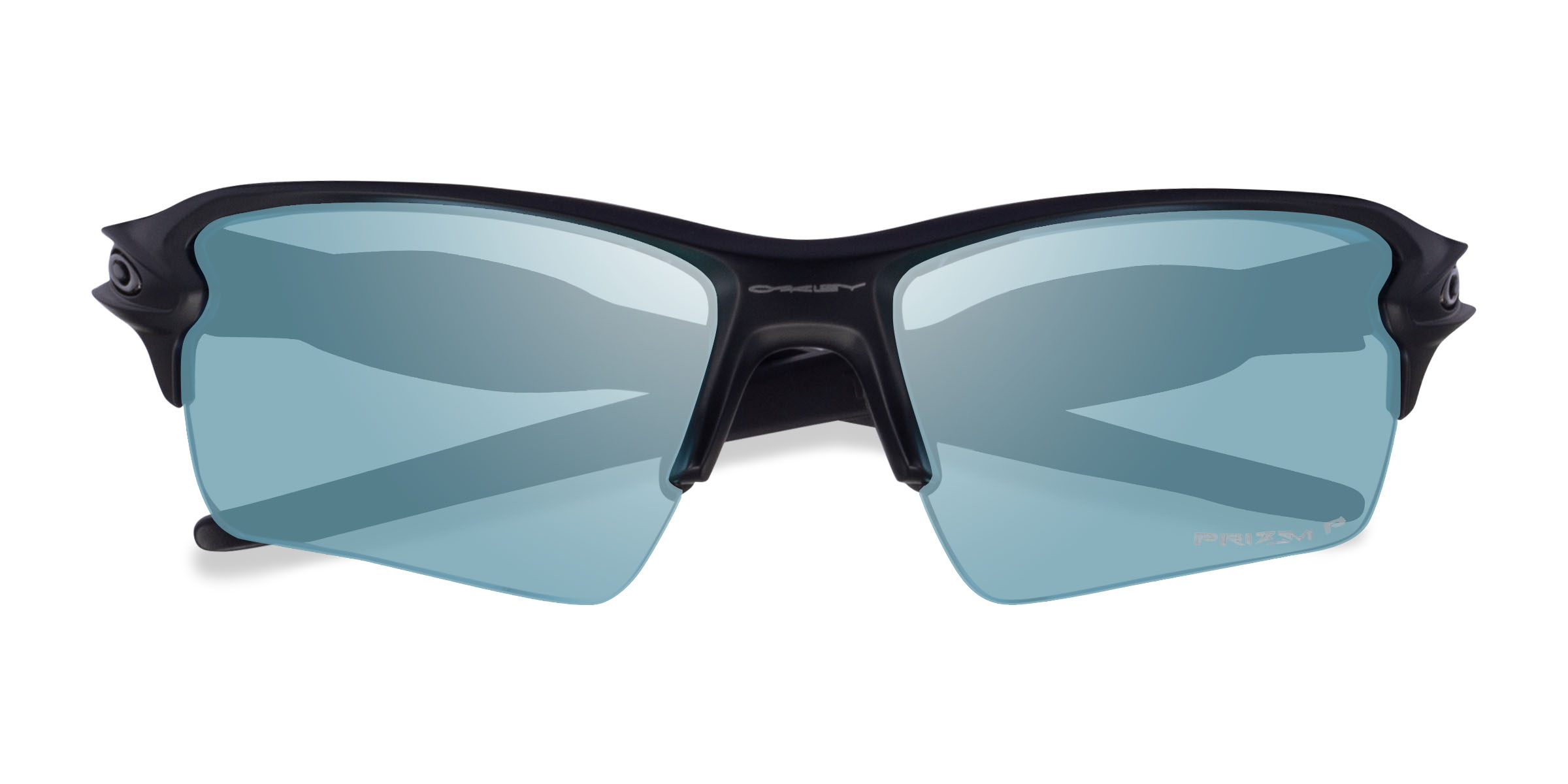 Matte Black Oakley OO9188 Flak 2.0 -  Plastic Sunglasses