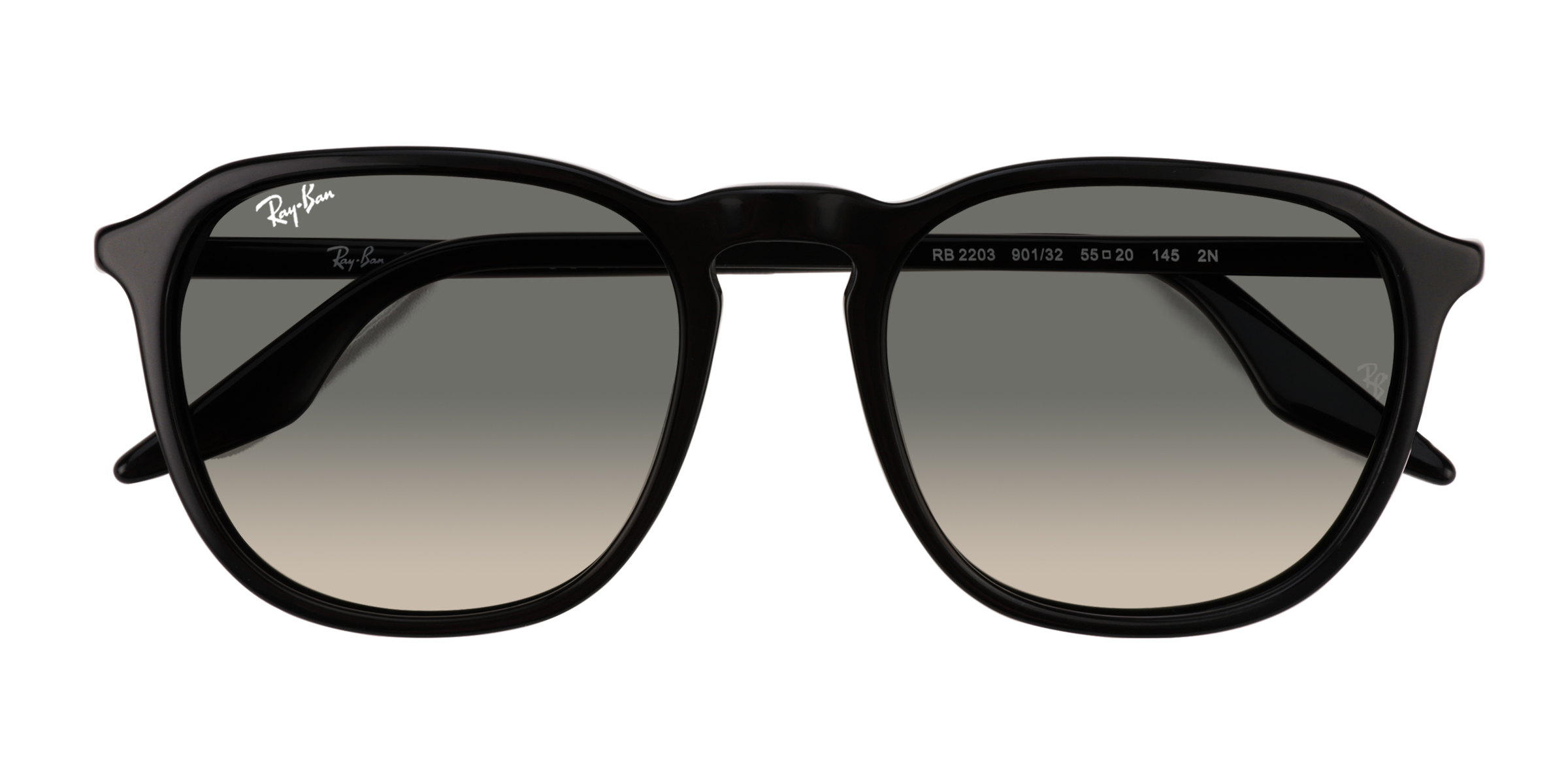 Black Ray-Ban RB2203 -  Acetate Sunglasses