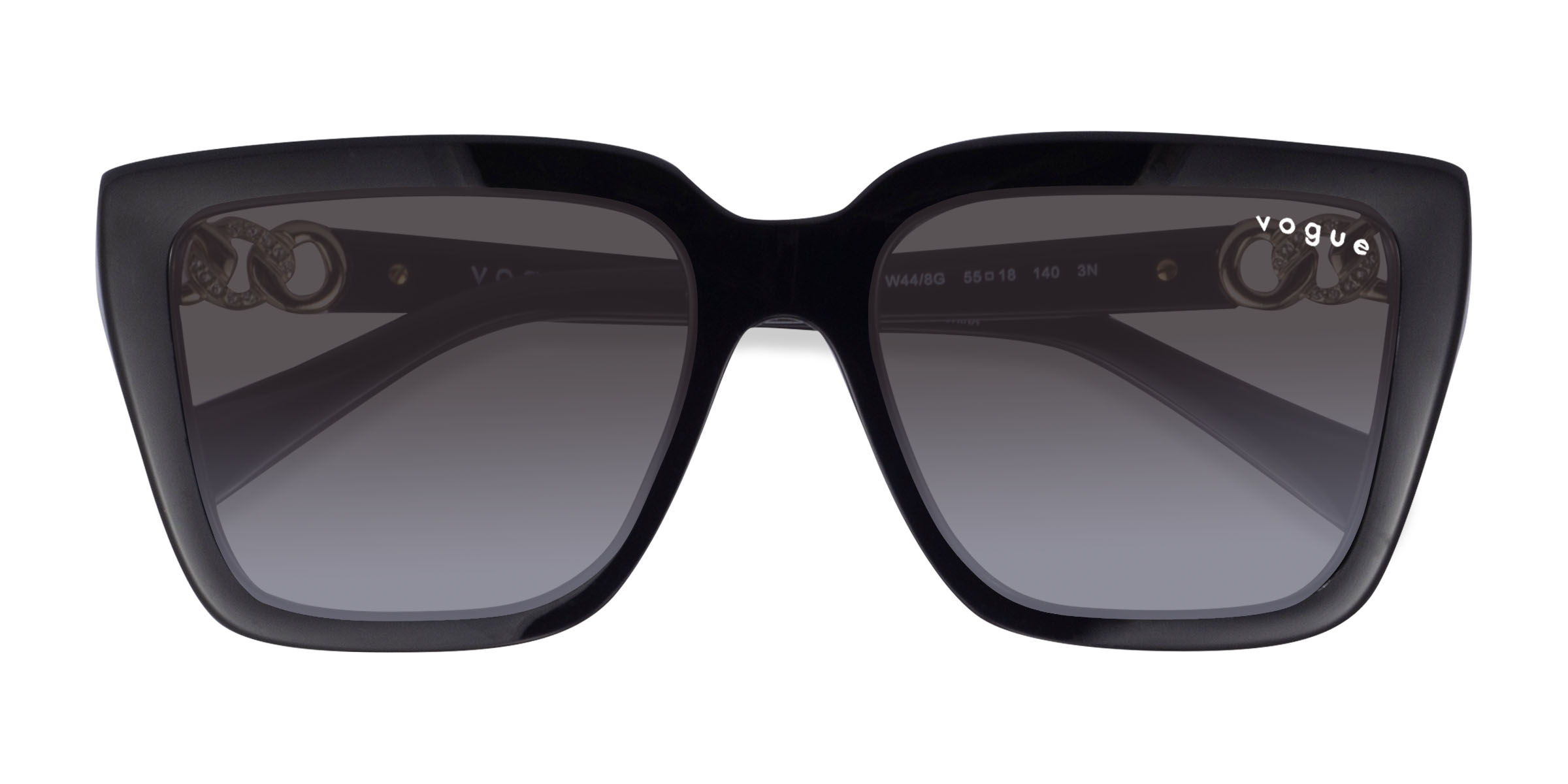 Black Vogue Eyewear VO5575SB -  Plastic Sunglasses