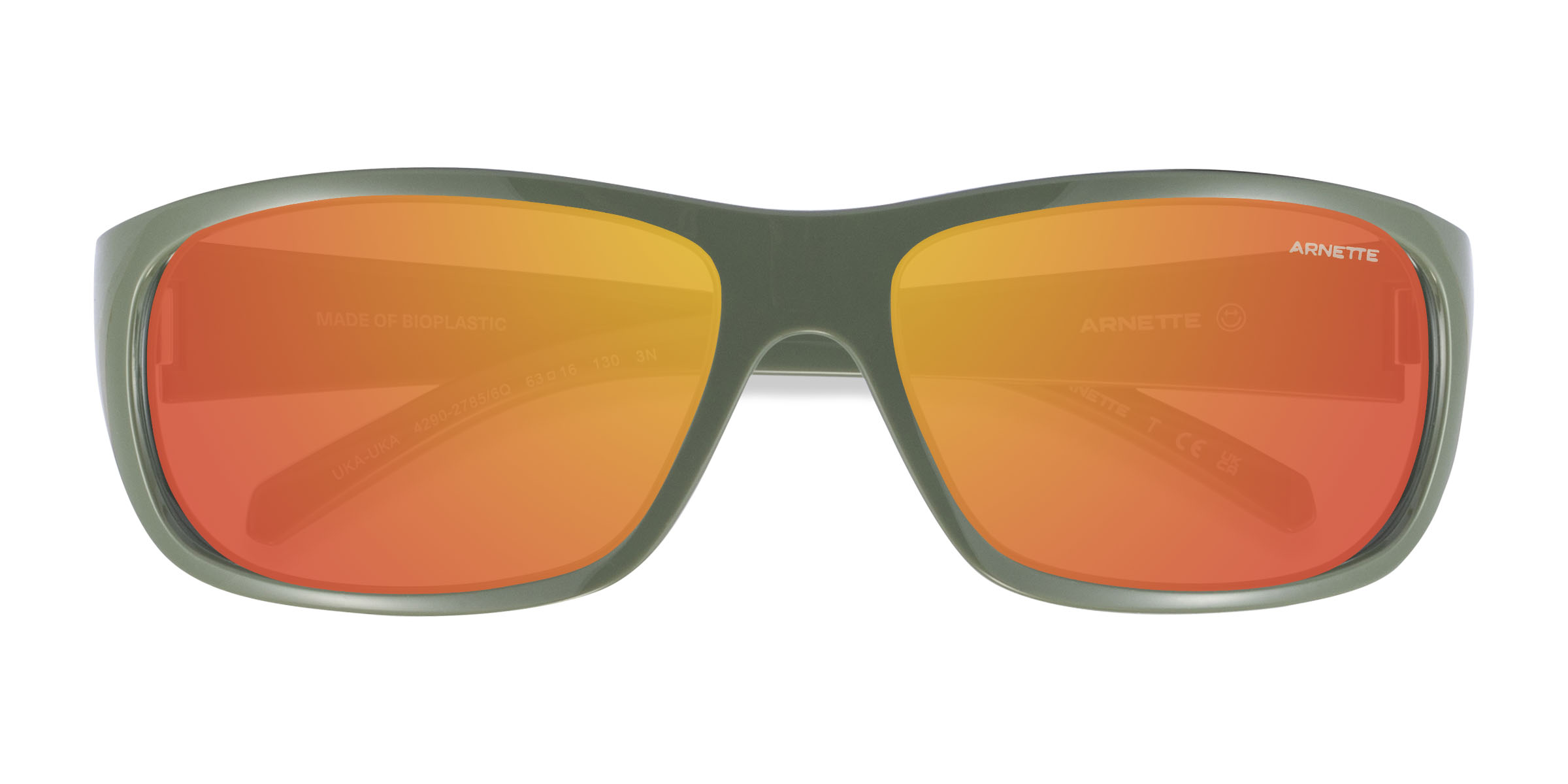 Green ARNETTE Uka-Uka -  Plastic Sunglasses