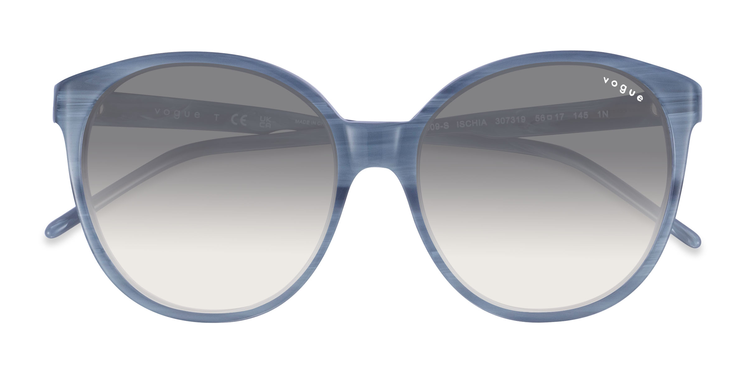 Striped Blue Vogue Eyewear VO5509S Ischia -  Acetate Sunglasses