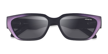 Black Purple ARNETTE Curbside -  Plastic Sunglasses