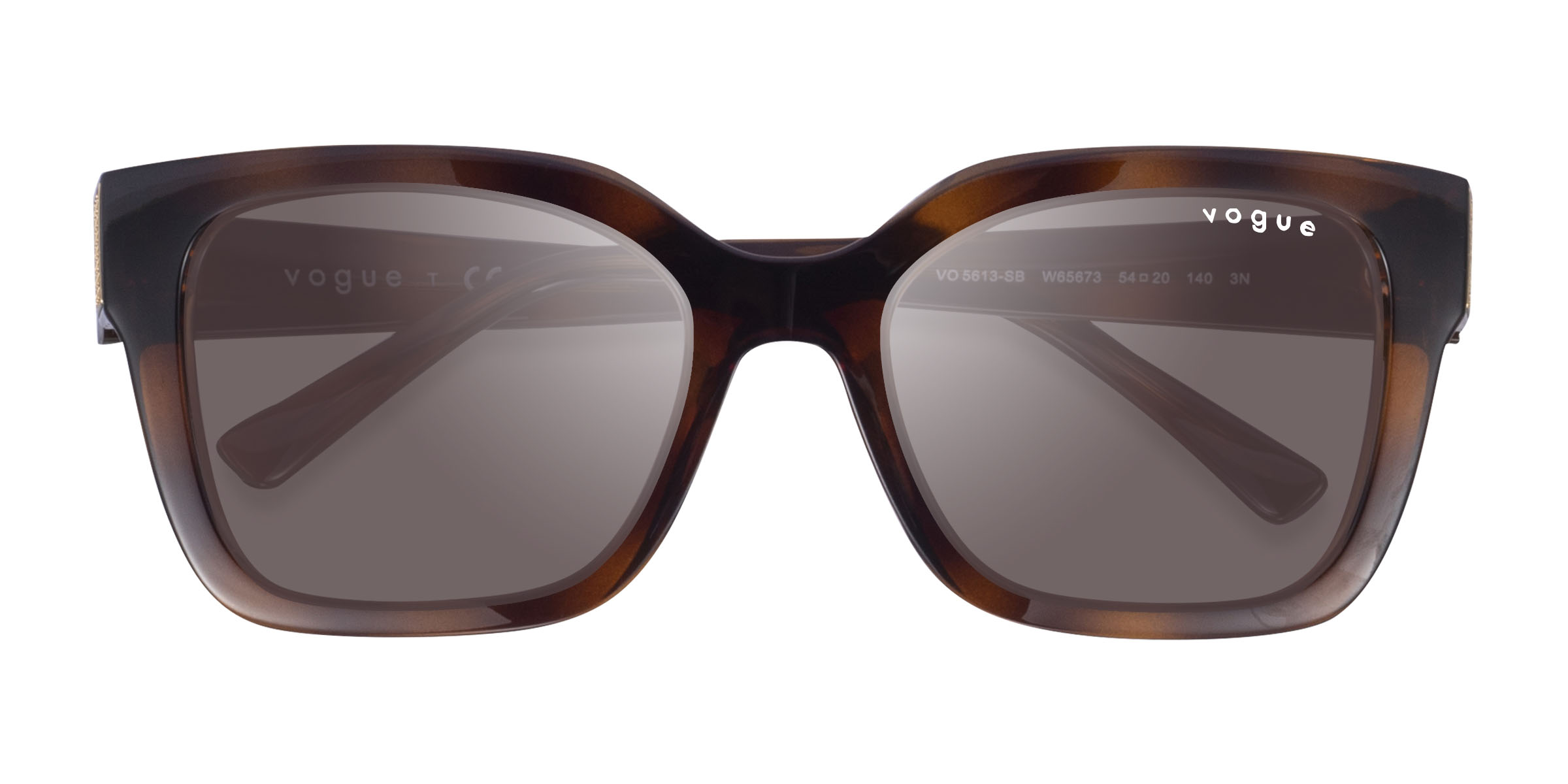 Tortoise Vogue Eyewear VO5613SB -  Eco-friendly Sunglasses