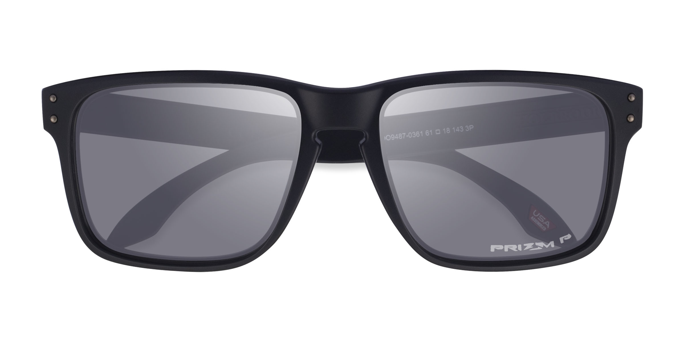 Matte Black Oakley OO9487 Holbrook -  Plastic Sunglasses