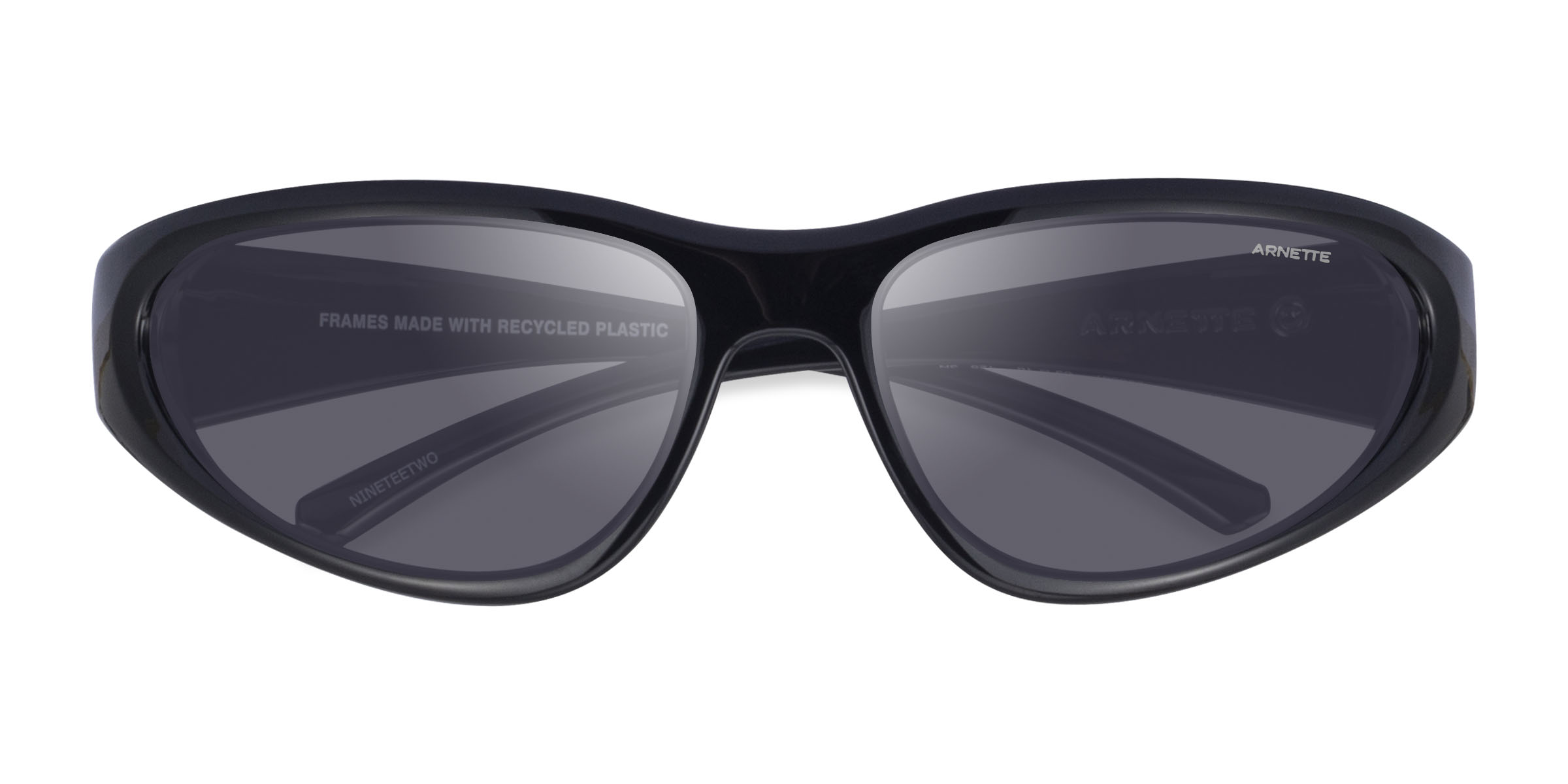 Black ARNETTE Nineteetwo -  Eco-friendly Sunglasses
