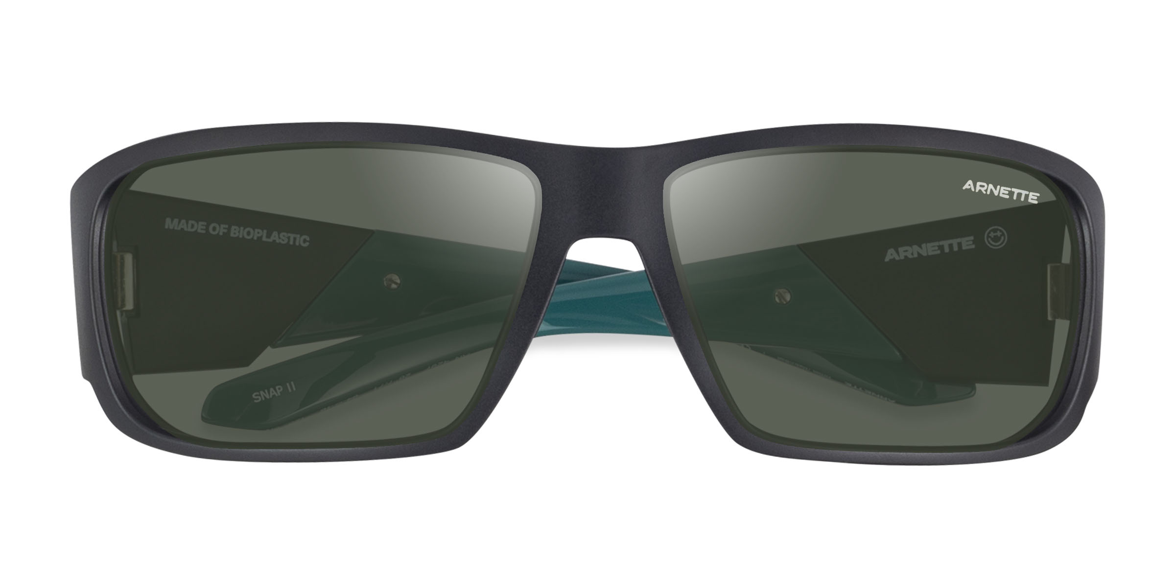Matte Black ARNETTE Snap Ii -  Eco-friendly Sunglasses