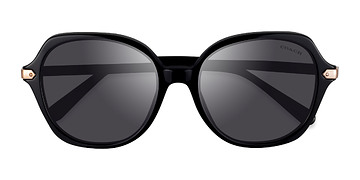 Black Coach HC8377U CL928 -  Acetate Sunglasses