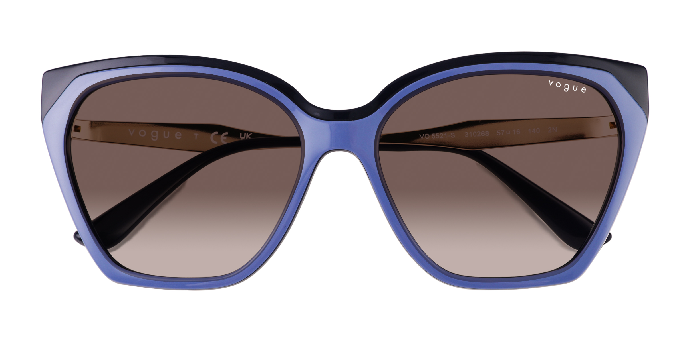 Purple Blue Vogue Eyewear VO5521S -  Metal Sunglasses