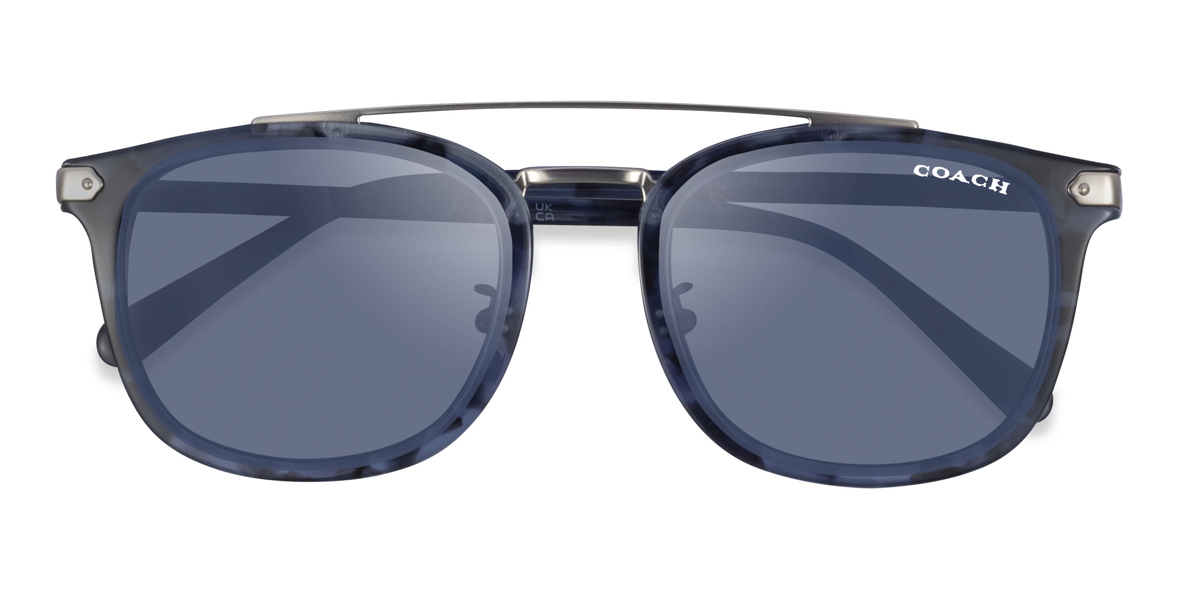 Blue Tortoise Coach HC8382 CL913 -  Acetate Sunglasses