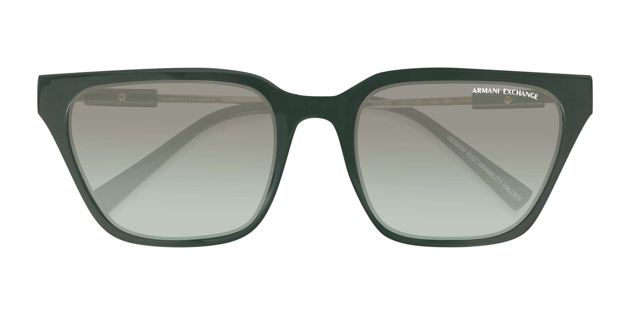 Green Armani Exchange AX4158S -  Eco-friendly Sunglasses
